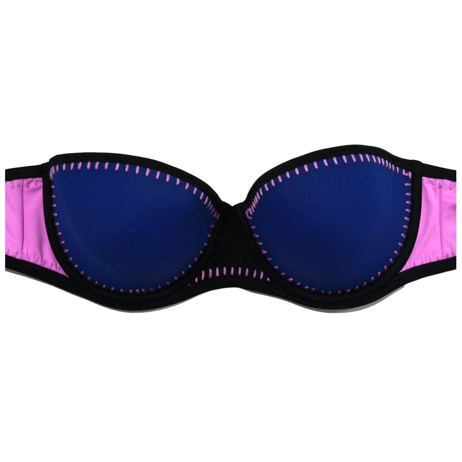 Victoria's Secret Swimsuit Top Bandeau Swim Push Up Bathing Suit Strapless New - Picture 10 of 20