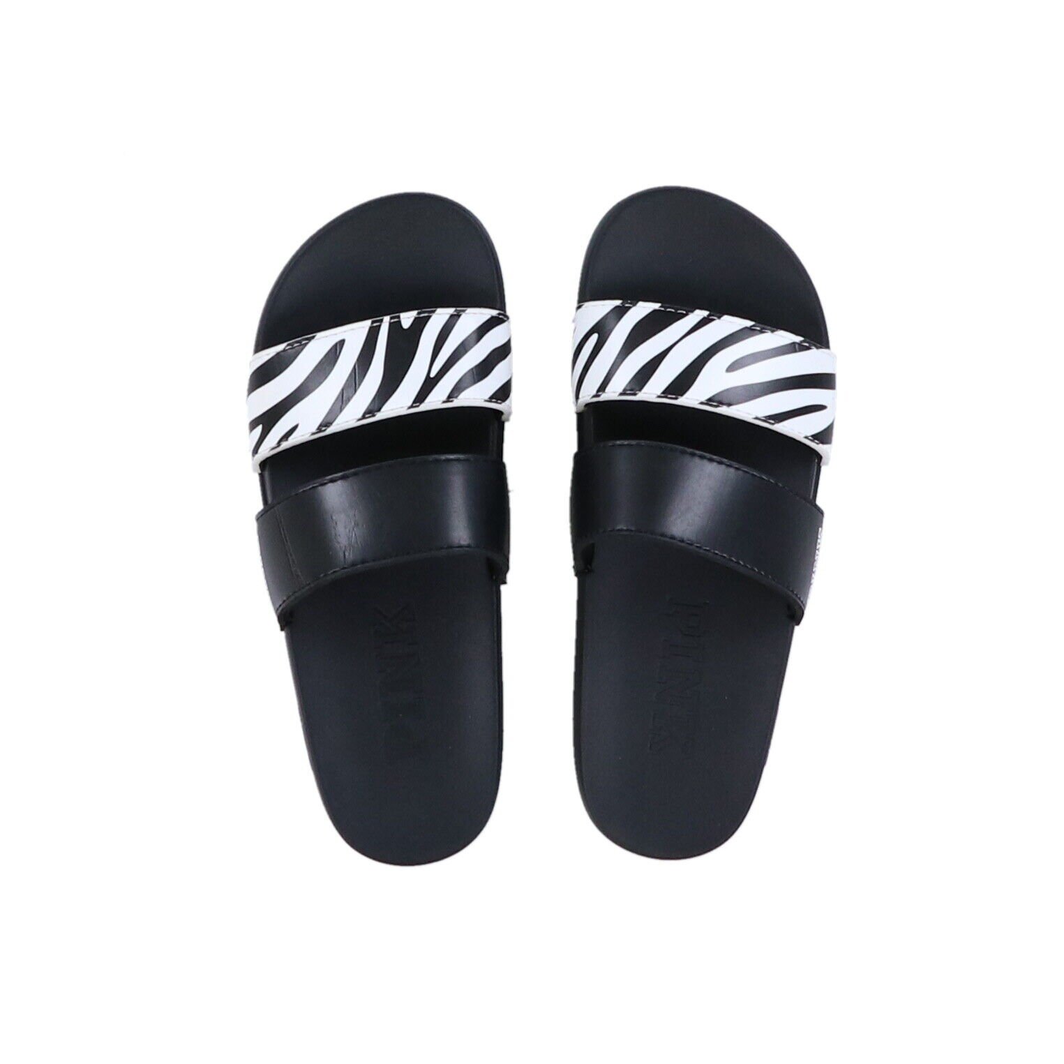 Victoria's Secret Pink Womens Slides Slip On Sandals Slippers Flip Flops New Vs - Picture 10 of 12