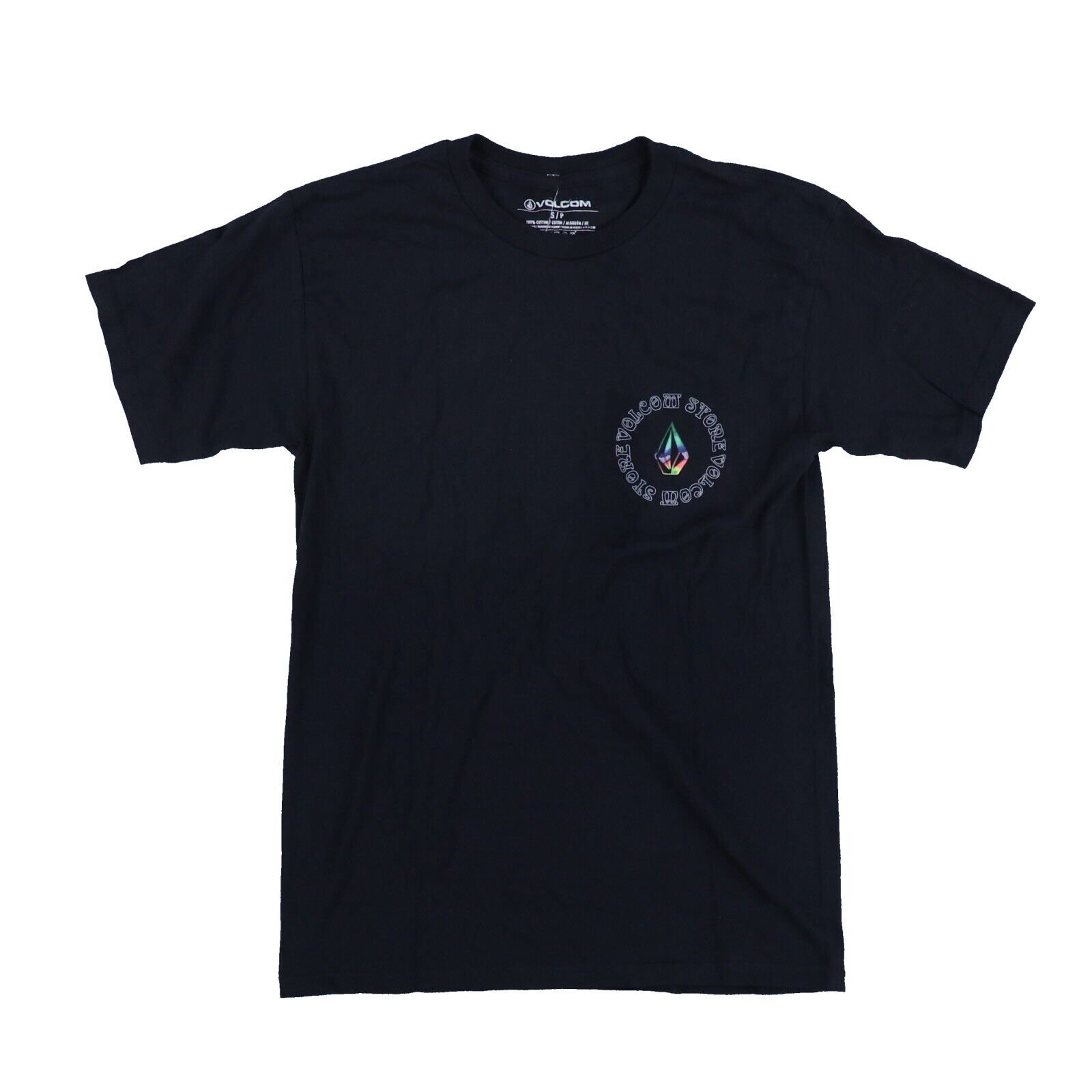 Volcom Mens Graphic T-Shirt Short Sleeve Crew Neck Top Logo White Gray Black New - Picture 27 of 30