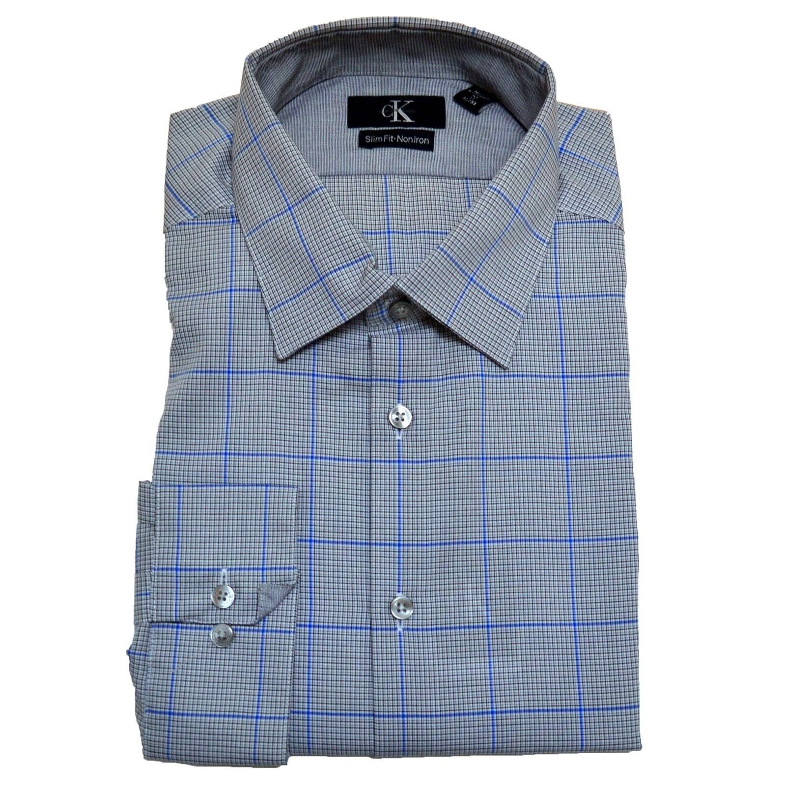 Calvin Klein Herren Oberhemd Slim Fit Langarm Knopfleiste Bügelfrei Kragen - Bild 3 von 5