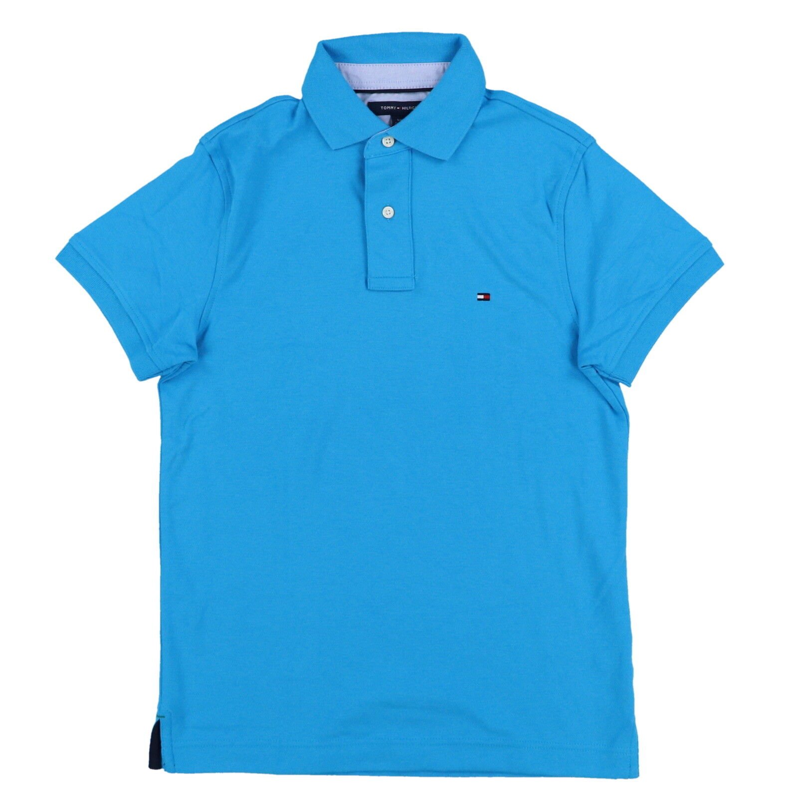 Tommy Hilfiger Herren Poloshirt Verriegelung maßgeschneiderte Passform kurzärmeliger Kragen Neu Th - Bild 5 von 42