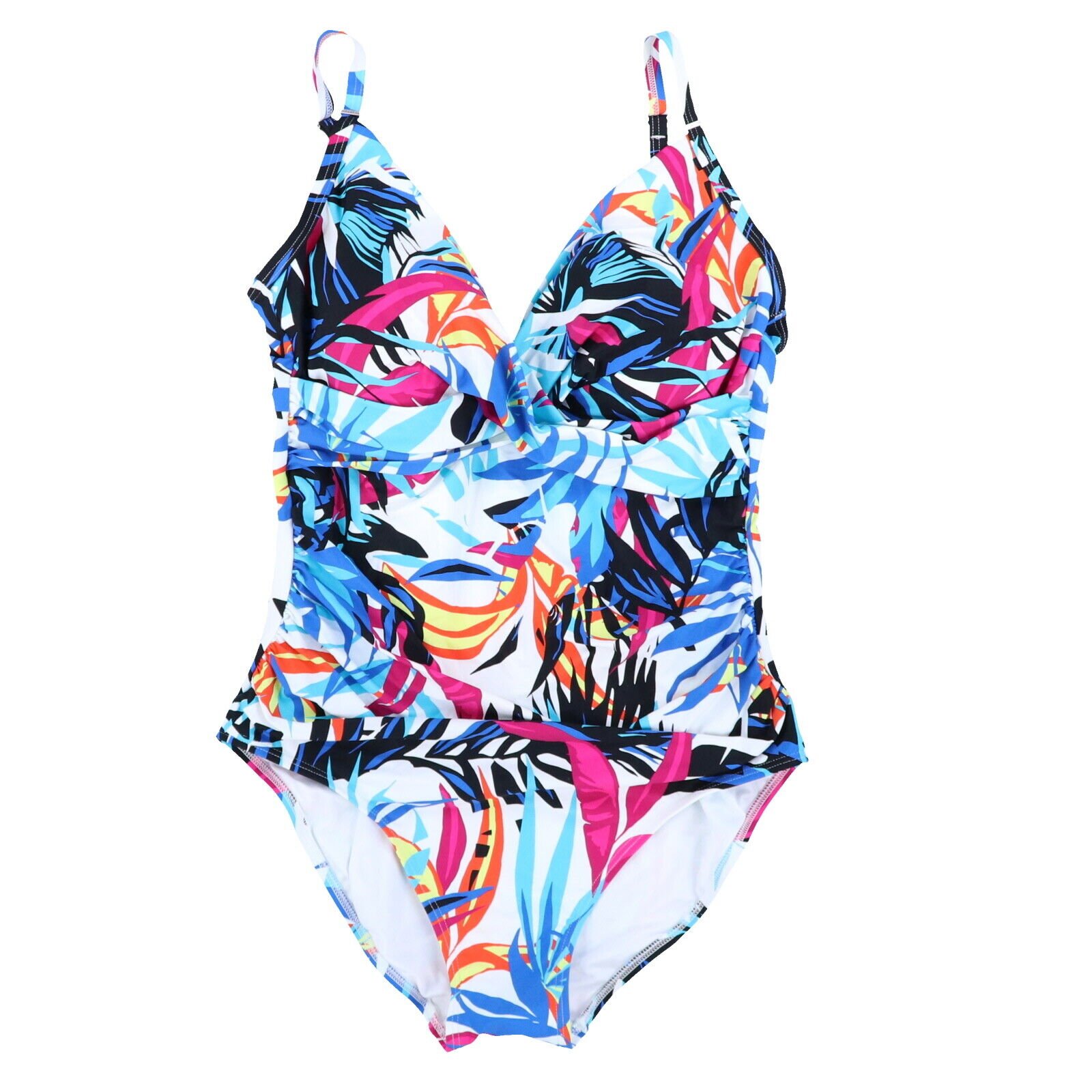 Calvin Klein Women's One-Piece Swim Bathing Suit Swimsuit Stretch Swimwear New - Picture 23 of 38
