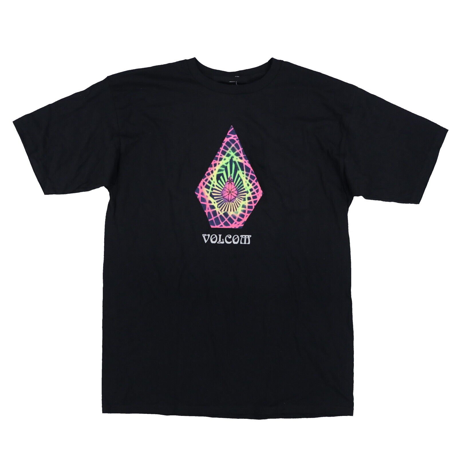 Volcom Mens Graphic T-Shirt Short Sleeve Crew Neck Top Logo White Gray Black New - Picture 13 of 30
