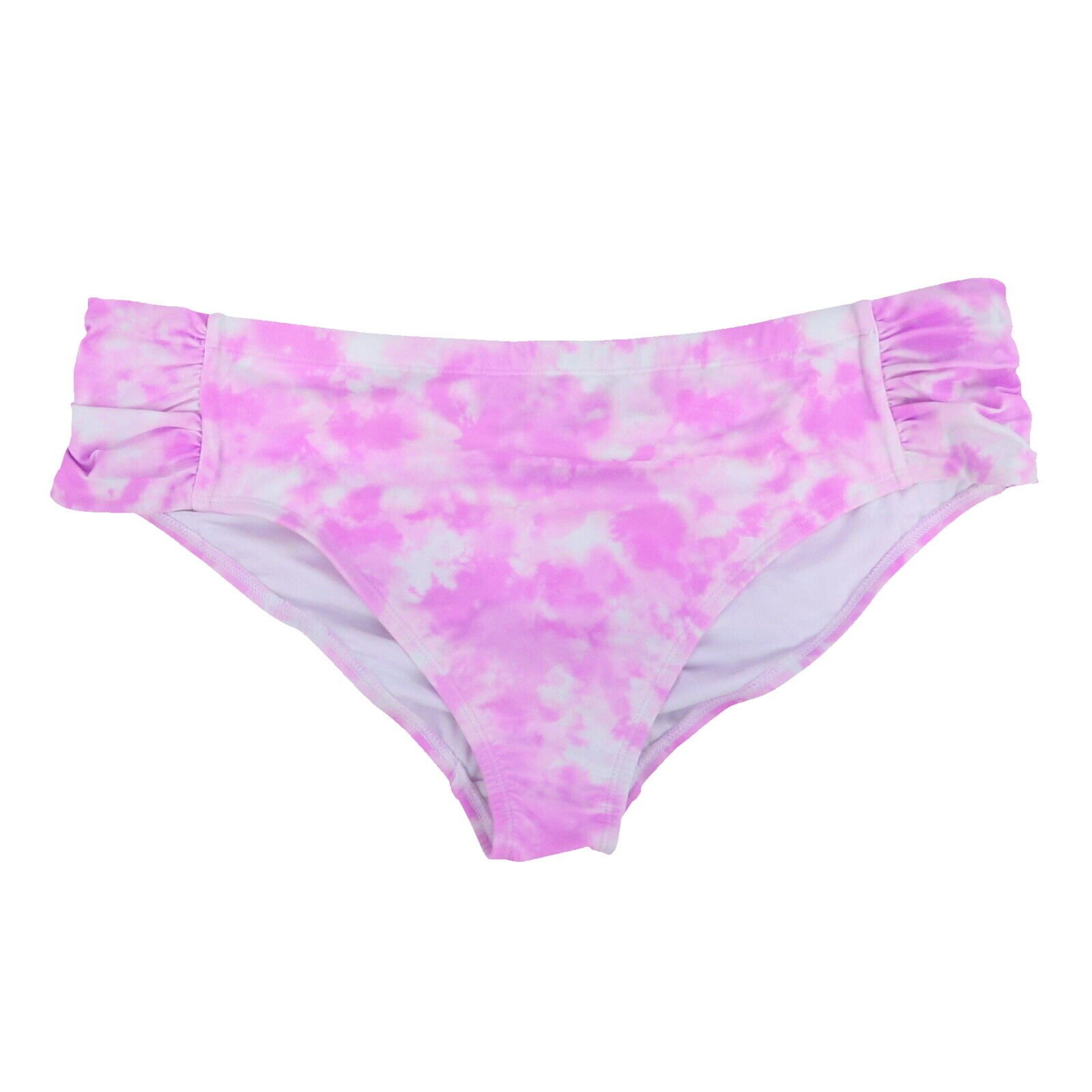 California Waves Womens Plus Size Swim Bottoms Stretch Mid-Rise Muticolor Floral - Picture 12 of 15