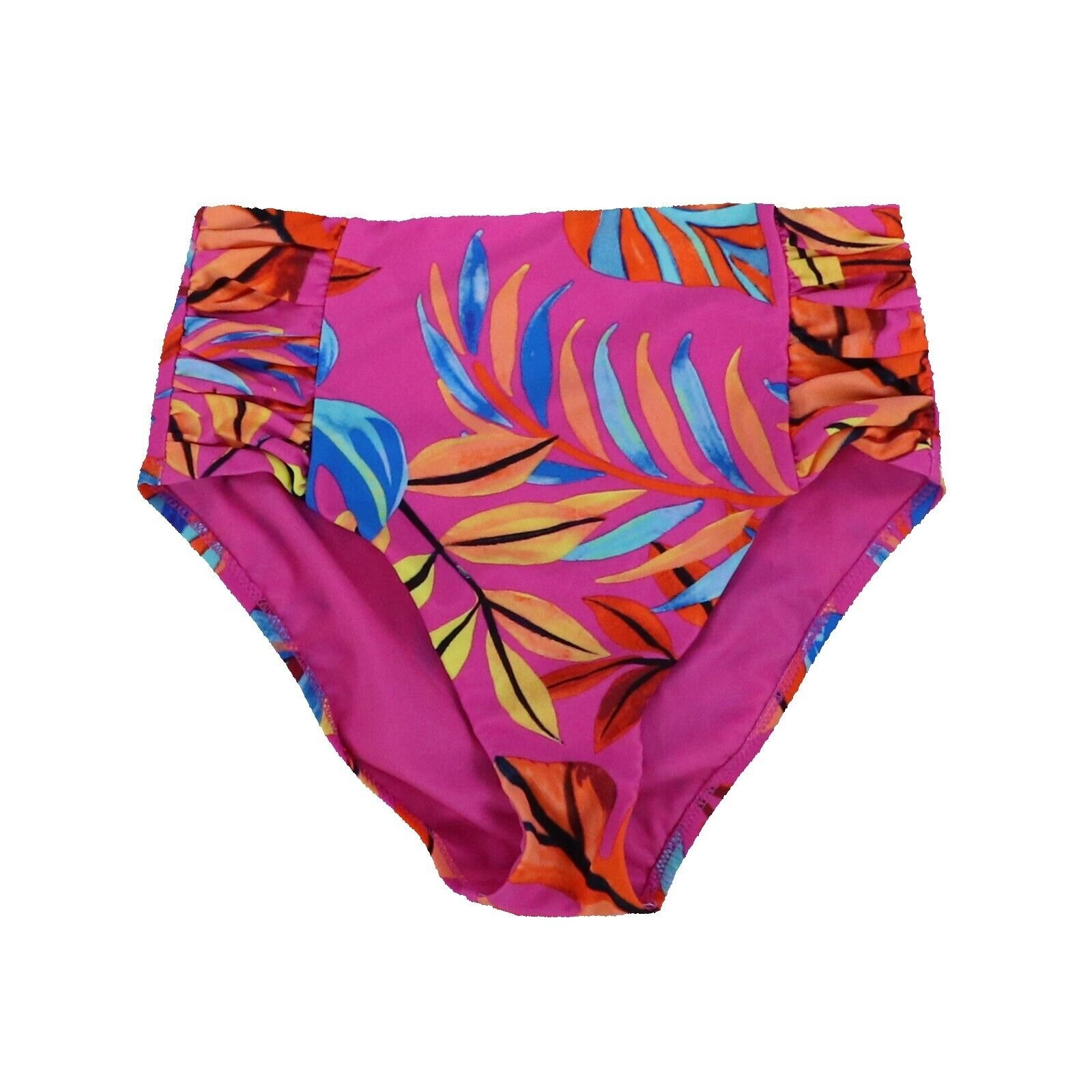 Bar III Women's Swim High Waisted Bikini Bathing Suit Bottoms Swimsuit New - Picture 22 of 24