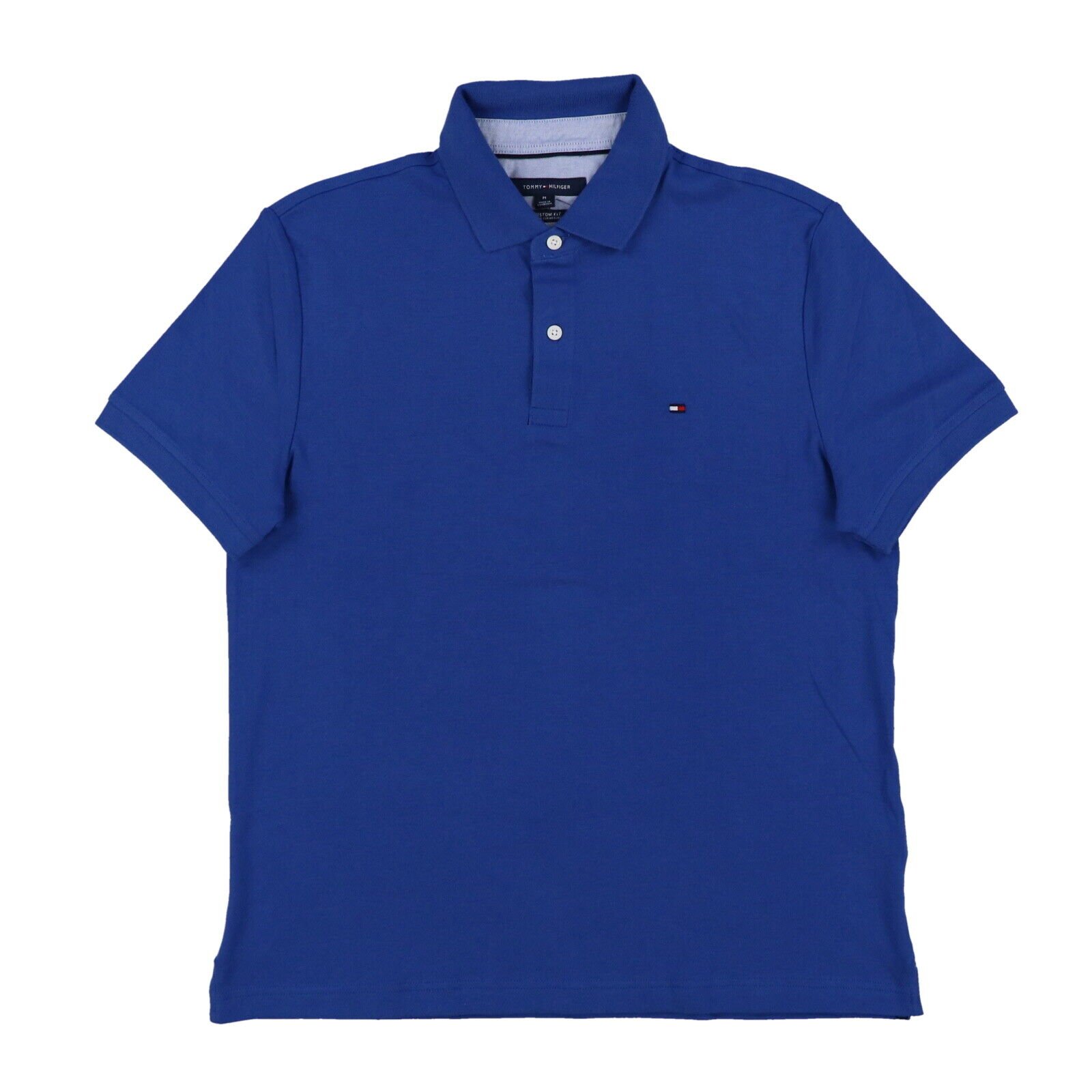 Tommy Hilfiger Herren Poloshirt Verriegelung maßgeschneiderte Passform kurzärmeliger Kragen Neu Th - Bild 15 von 42