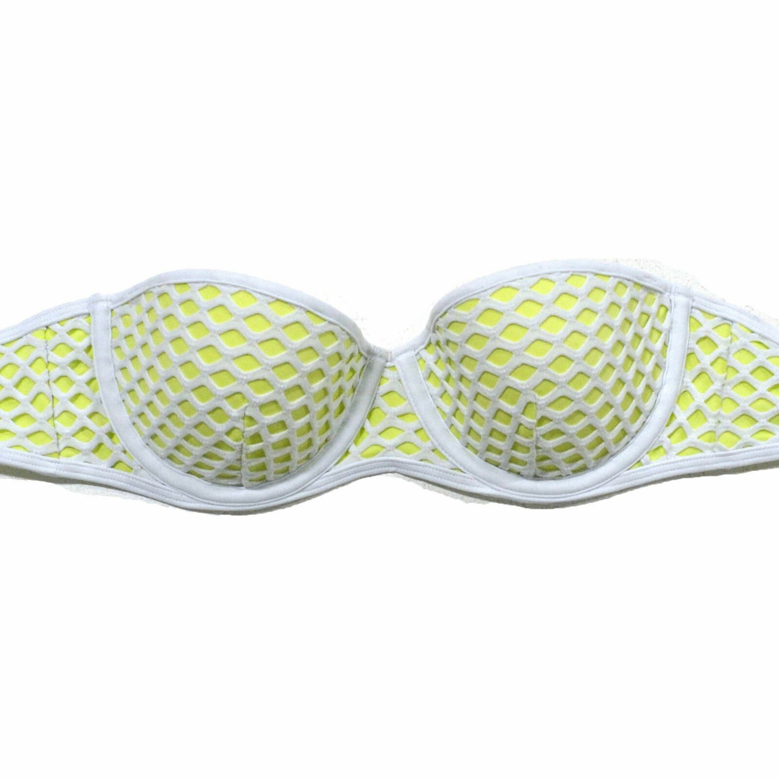 Victoria's Secret Swimsuit Top Bandeau Swim Push Up Bathing Suit Strapless New - Picture 16 of 20