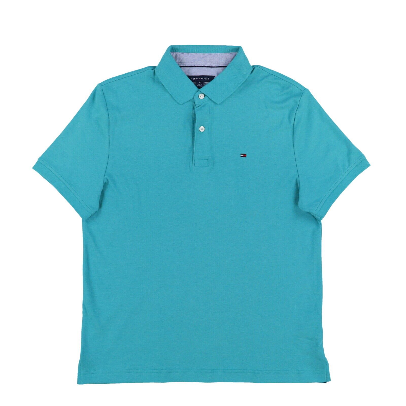 Tommy Hilfiger Herren Poloshirt Verriegelung maßgeschneiderte Passform kurzärmeliger Kragen Neu Th - Bild 18 von 42