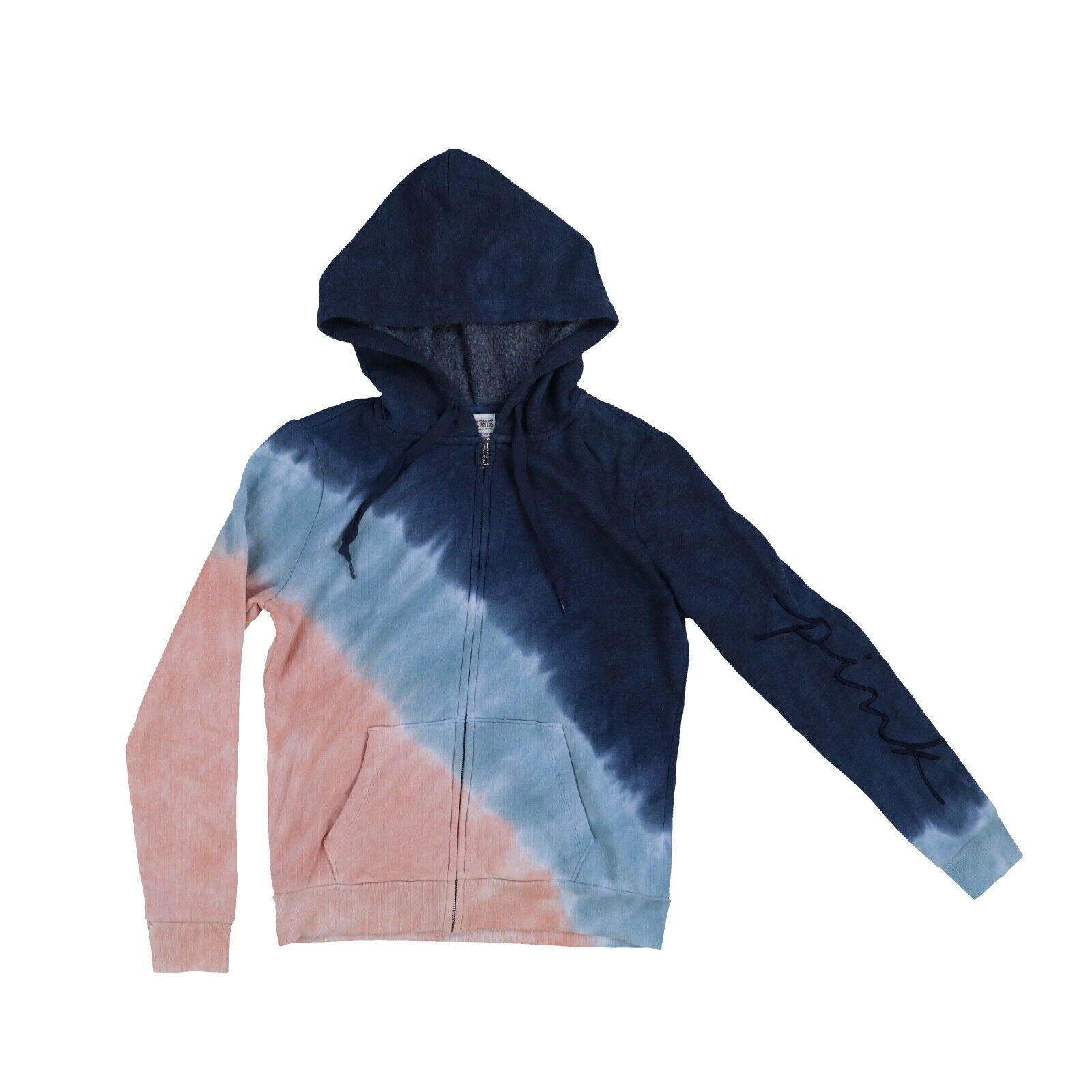 Victoria's Secret Pink Hoodie Full Zip Sweatshirt Hooded Jacket Lightweight New - Picture 13 of 21