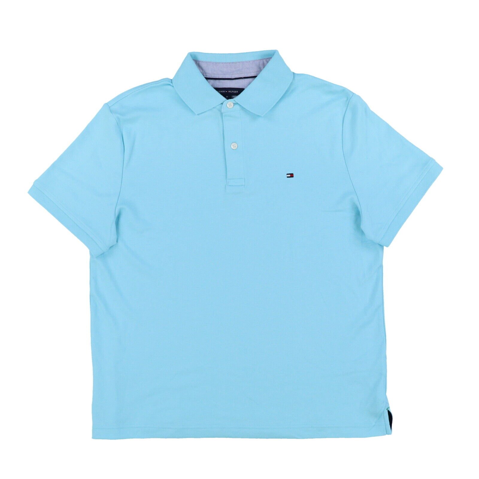 Tommy Hilfiger Herren Poloshirt Verriegelung maßgeschneiderte Passform kurzärmeliger Kragen Neu Th - Bild 20 von 42