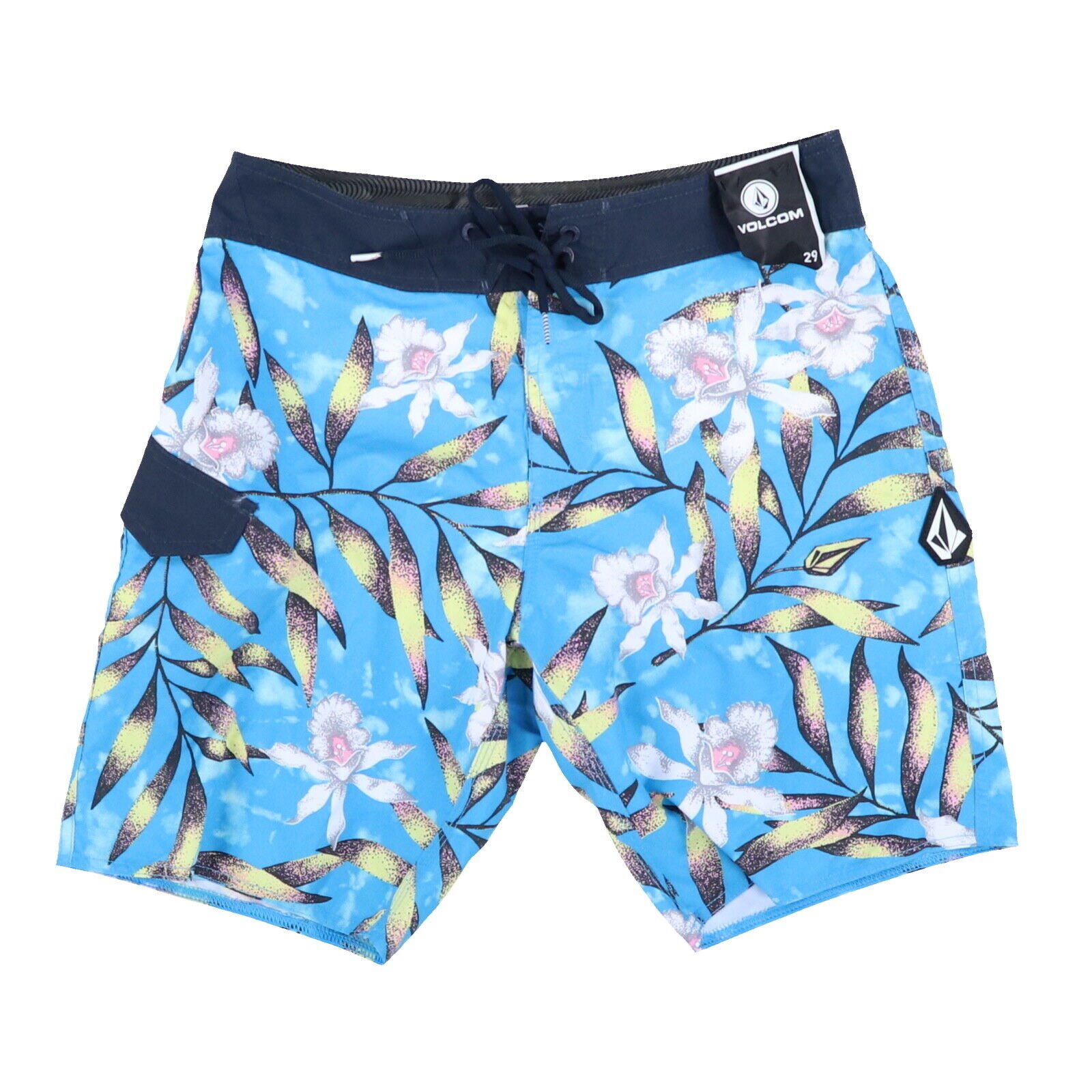 Traje de baño Volcom para hombre Pantalones cortos de tabla baúles Traje de baño Bolsillos Nuevo con etiquetas - Imagen 10 de 15