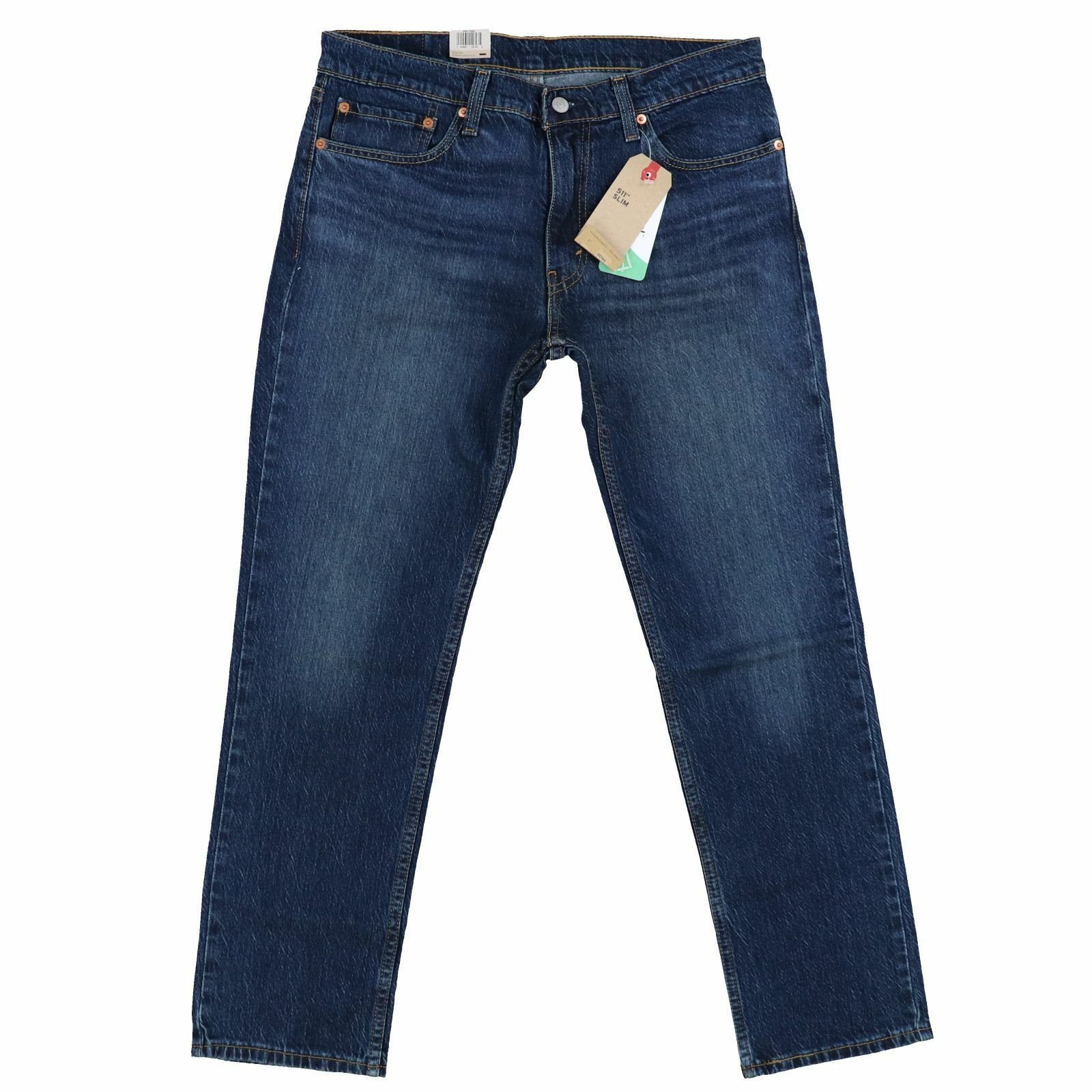 Levis 511 Jeans Herren Skinny Slim Fit Denim Distressed Unterteil Stretch Hose Neu - Bild 9 von 18