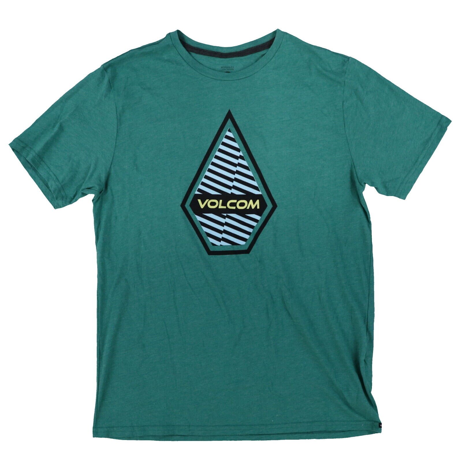 Volcom Mens Graphic T-Shirt Short Sleeve Crew Neck Top Logo White Gray Black New - Picture 9 of 30