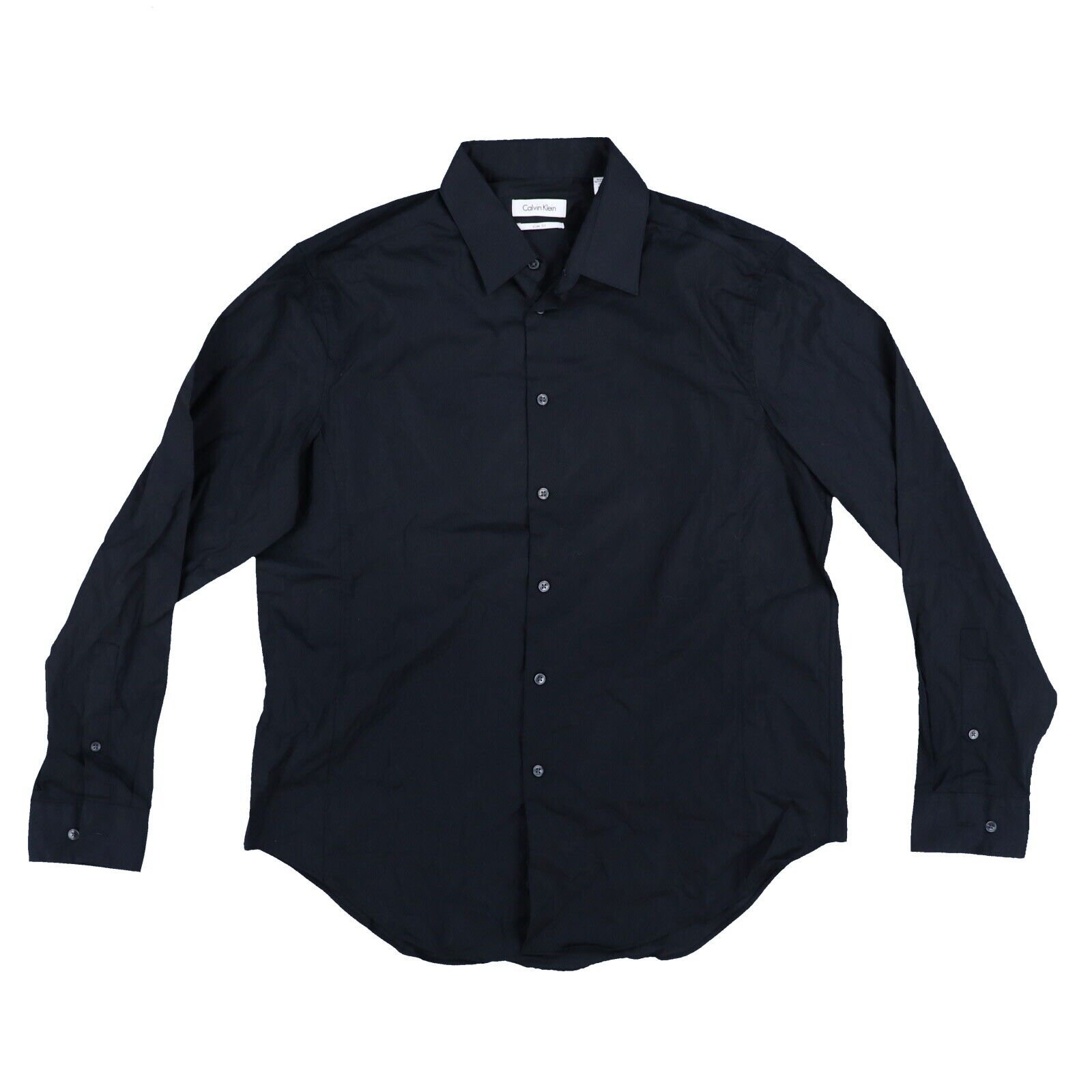 Calvin Klein Herren Oberhemd Slim Fit Langarm Knopfleiste Bügelfrei Kragen - Bild 5 von 5