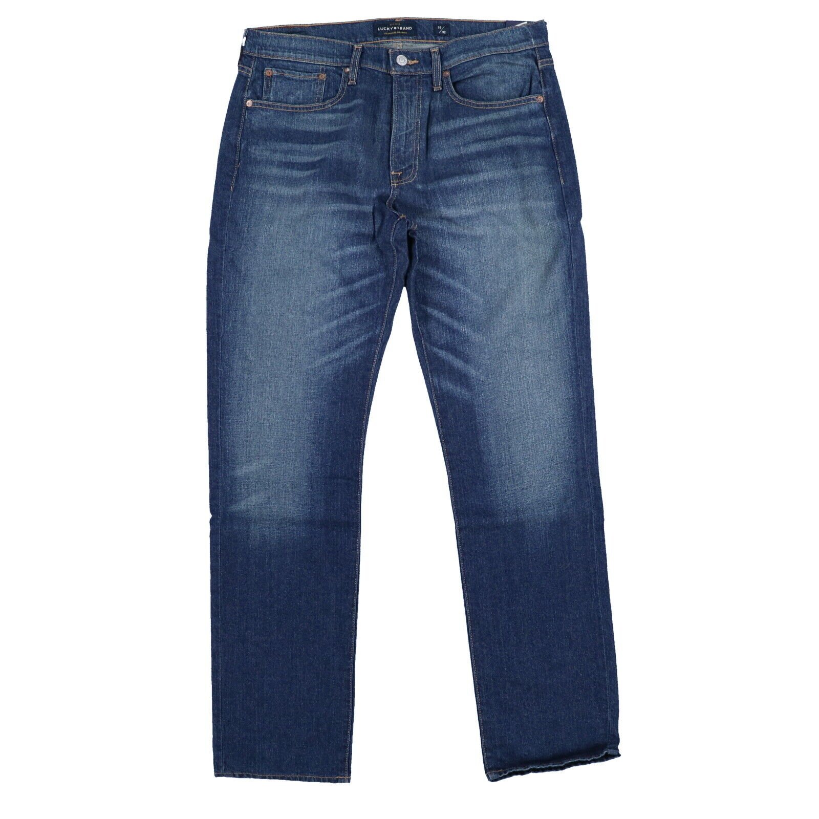 Lucky Brand Mens Jeans 121 Heritage Slim Fit Denim Bottoms Casual Pants Zip Nwt - Picture 9 of 14