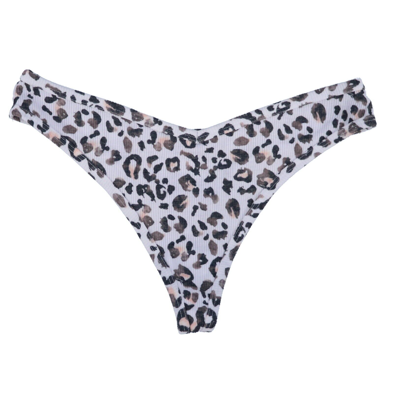 Jenni Women's Underwear Ribbed Thong Sexy Panties Comfort Soft Cheeky Multi New - Picture 5 of 5