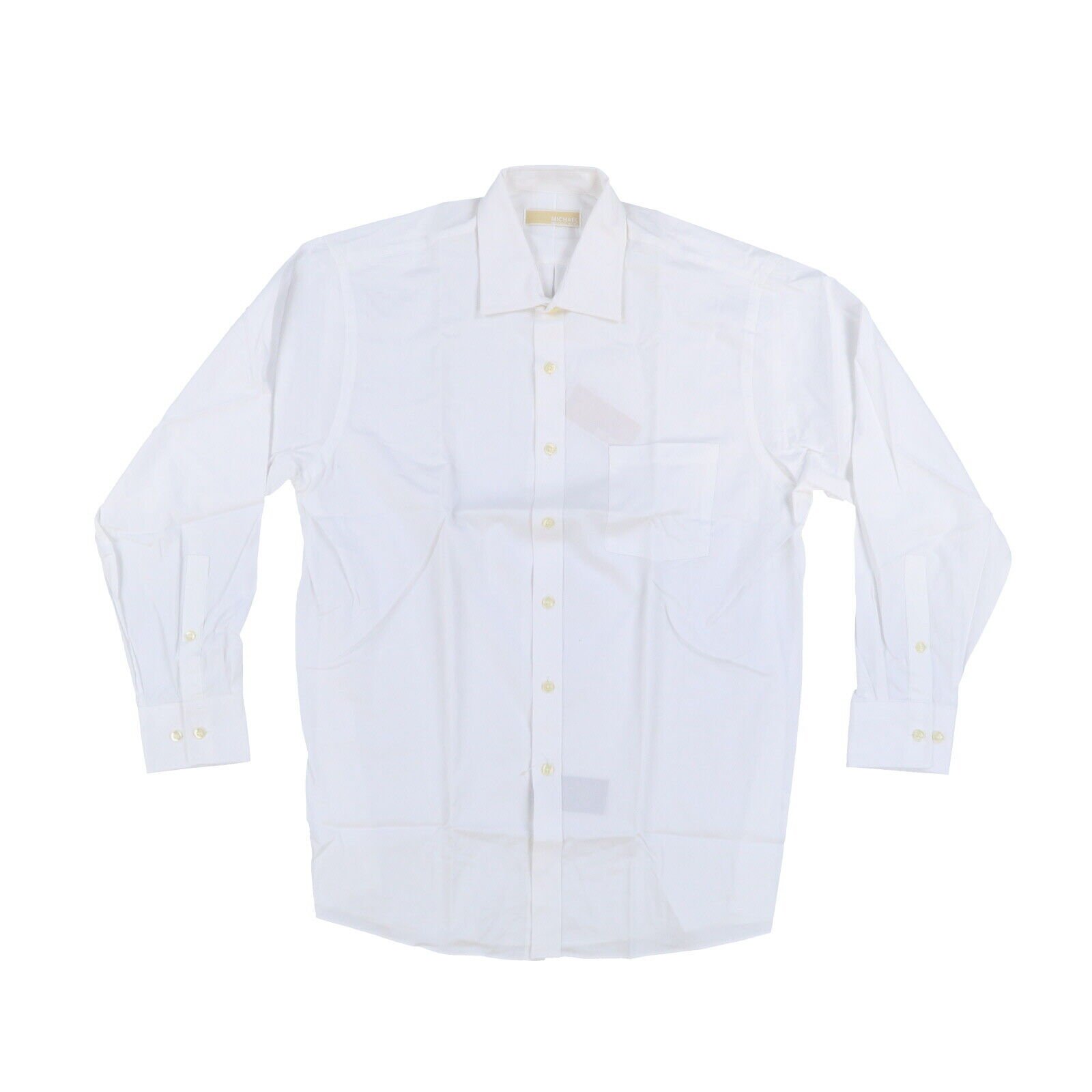 Michael Kors Mens Classic Fit Dress Shirt Long Sleeve Buttondown Collared Button - Picture 2 of 10