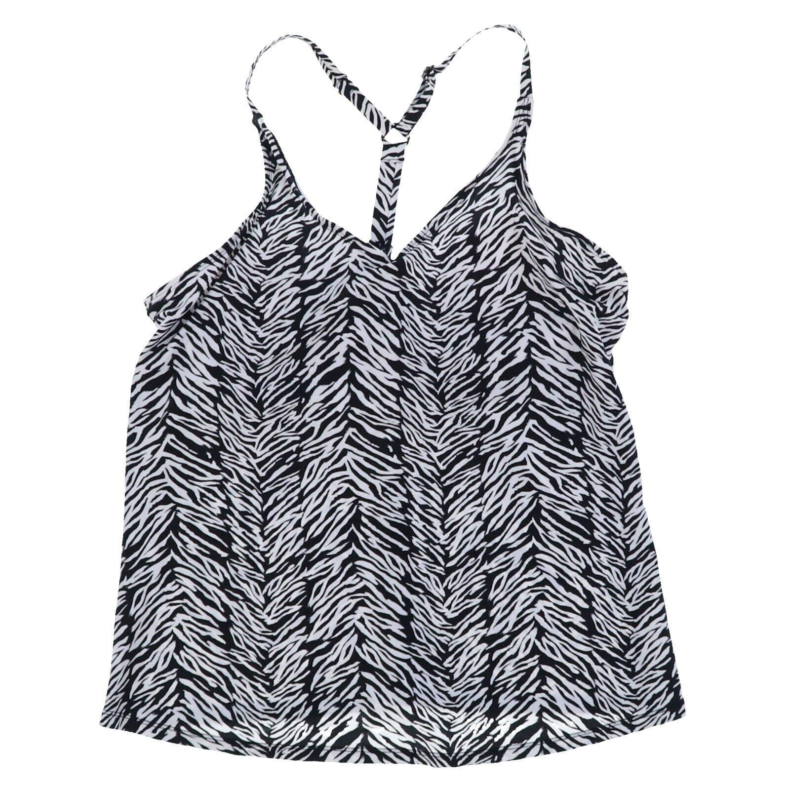 Island Escape Women's Tankini Swim Top Bathing Suit Swimsuit 6 8 10 12 14 16 New - Picture 14 of 47