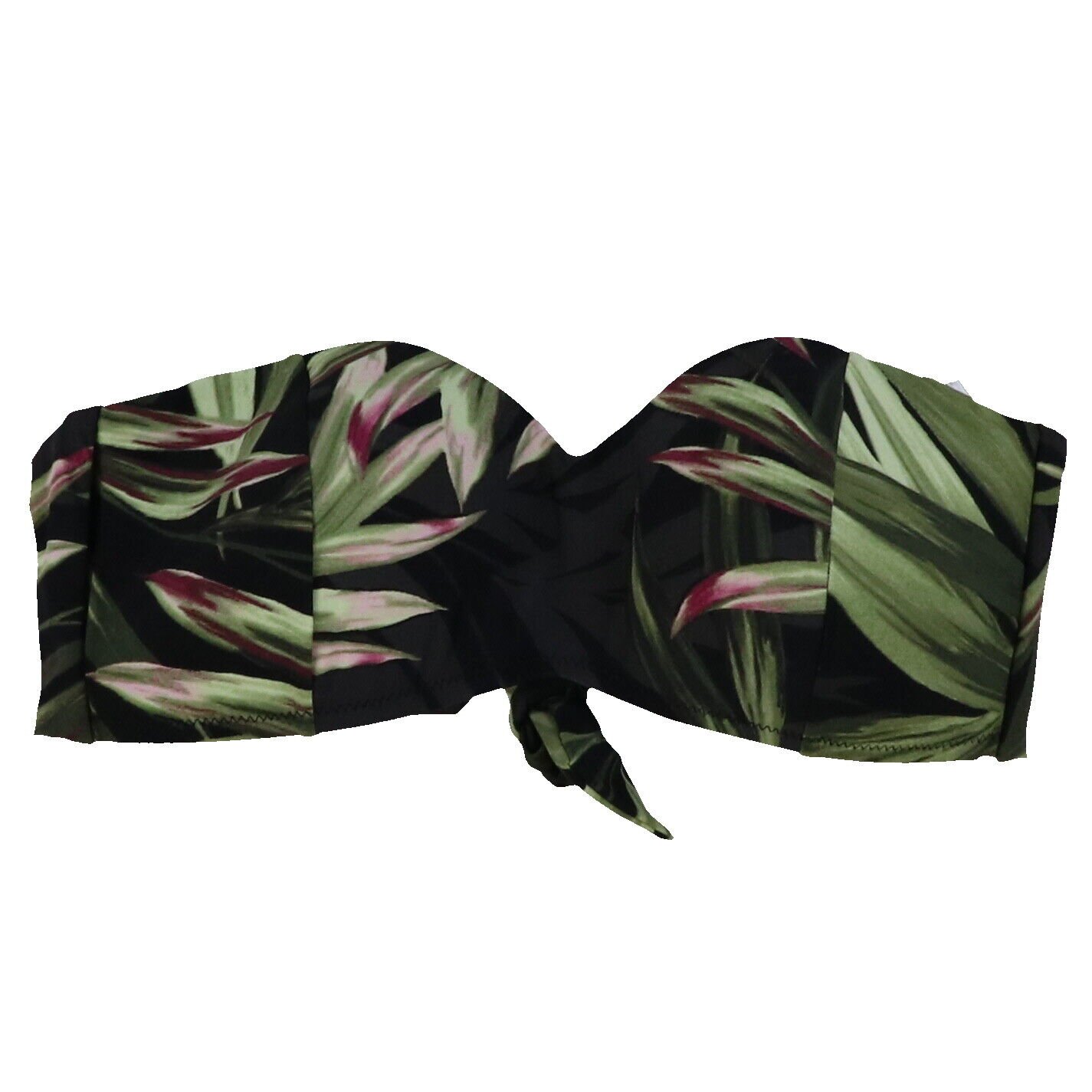 Bar III Women's Bandeau Bikini Swim Bathing Suit Top Strapless Swimsuit New - Picture 8 of 12
