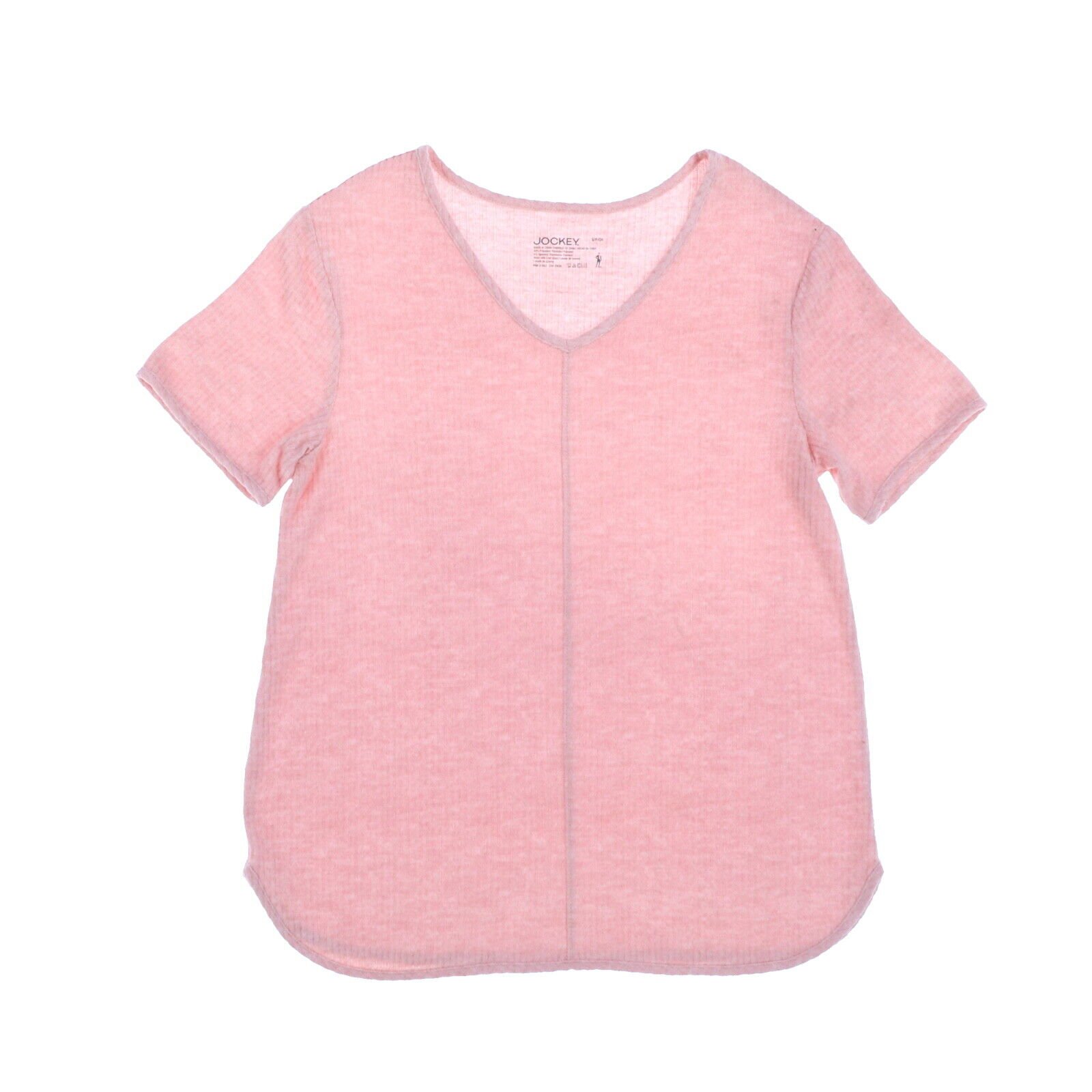 Jockey Damen Pyjama Shirt Luxus Lounge Nachtwäsche T-Shirt V-Ausschnitt kurzärmelig neu - Bild 4 von 4