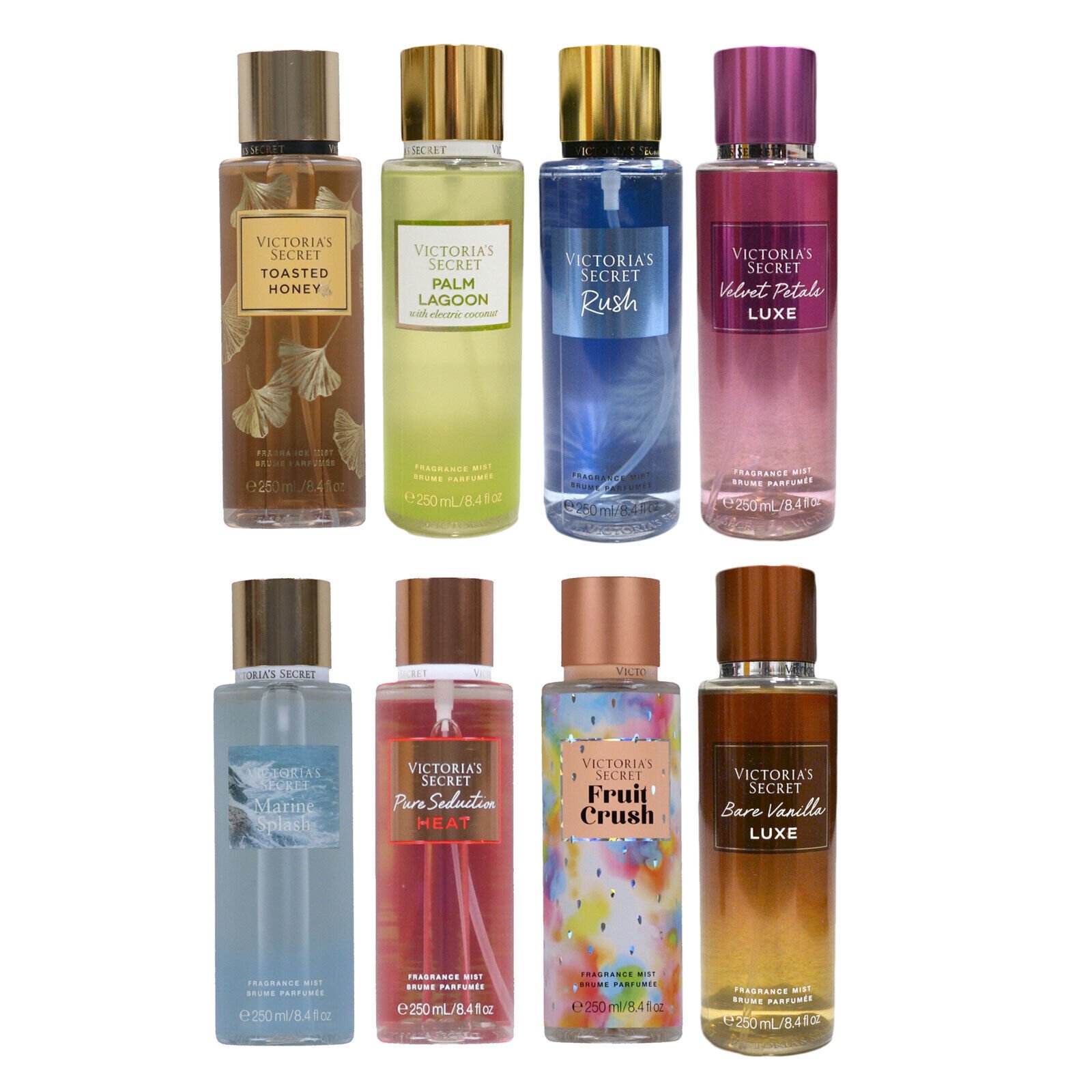 Victoria's Secret Fragrance Mist Pick 4 Mix & Match Lot Fantasies