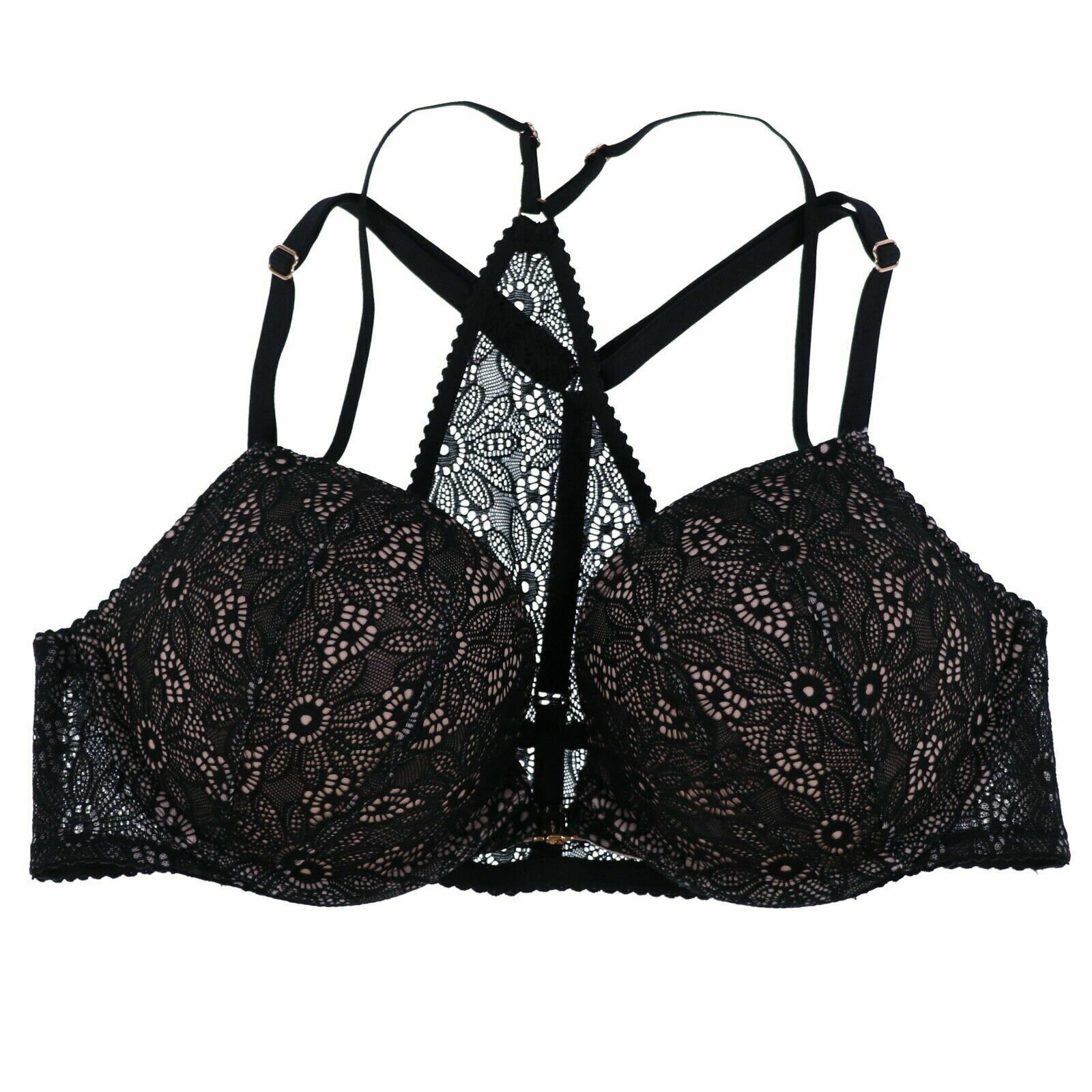 Victoria's Secret Bra Bombshell Front Close Padded Add 2 Cup