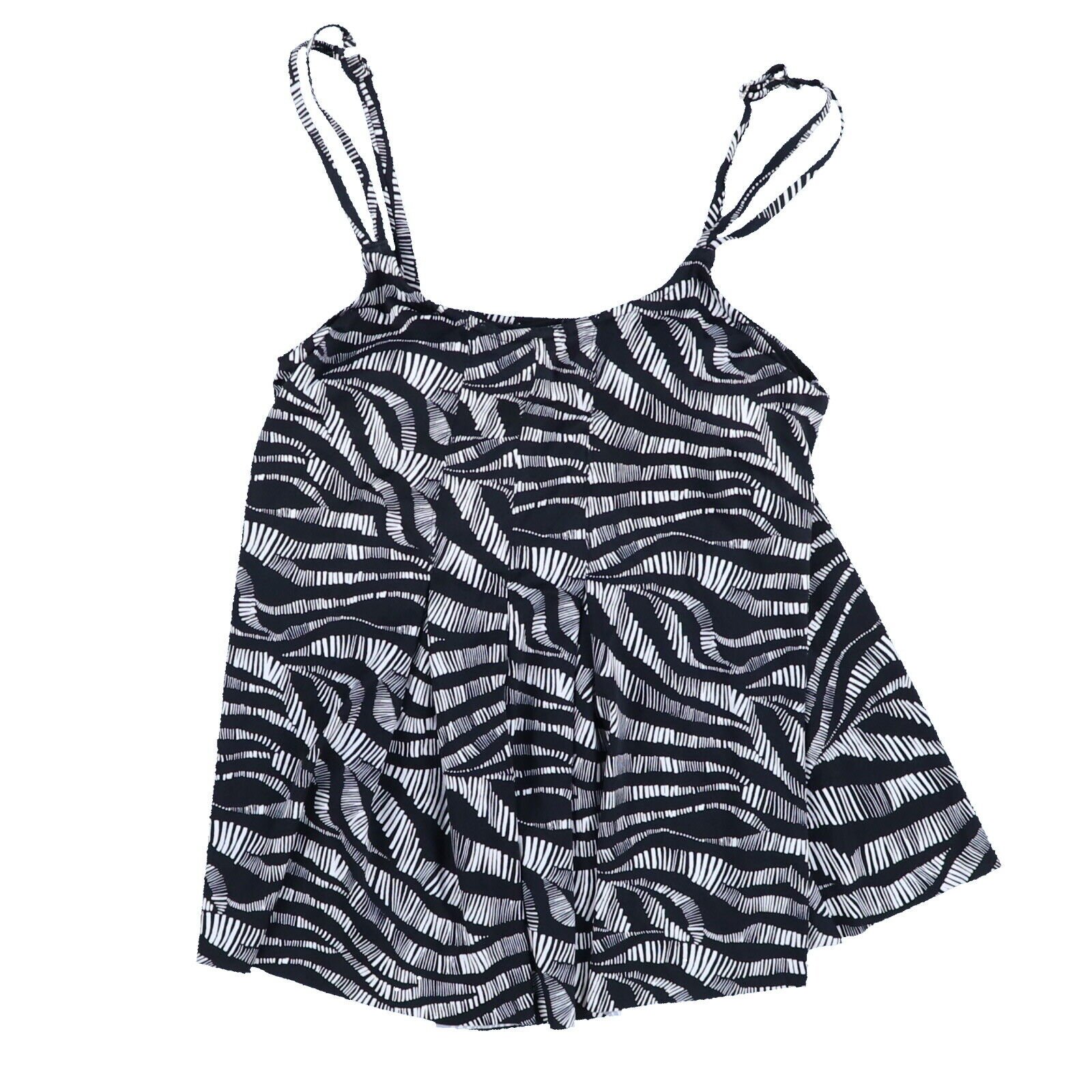 Swim Solutions Womens Tankini Swimsuit Top Stretch V-Neck Bathing Suit Summer - Picture 9 of 13