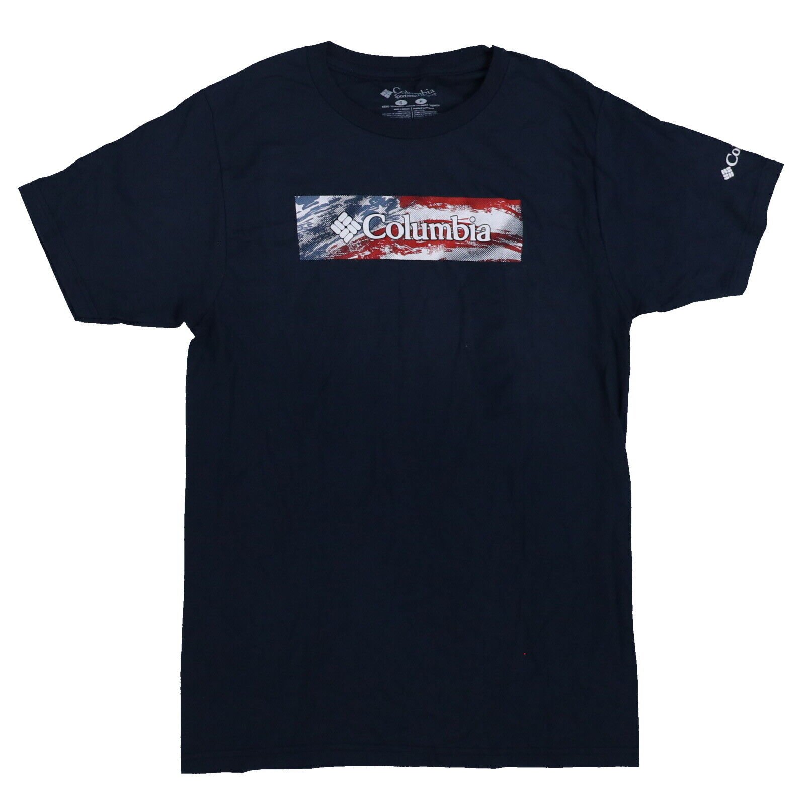Columbia Herren Grafik Druck T-Shirt kurzärmelig Rundhalsausschnitt Baumwolle Top Neu - Bild 31 von 62