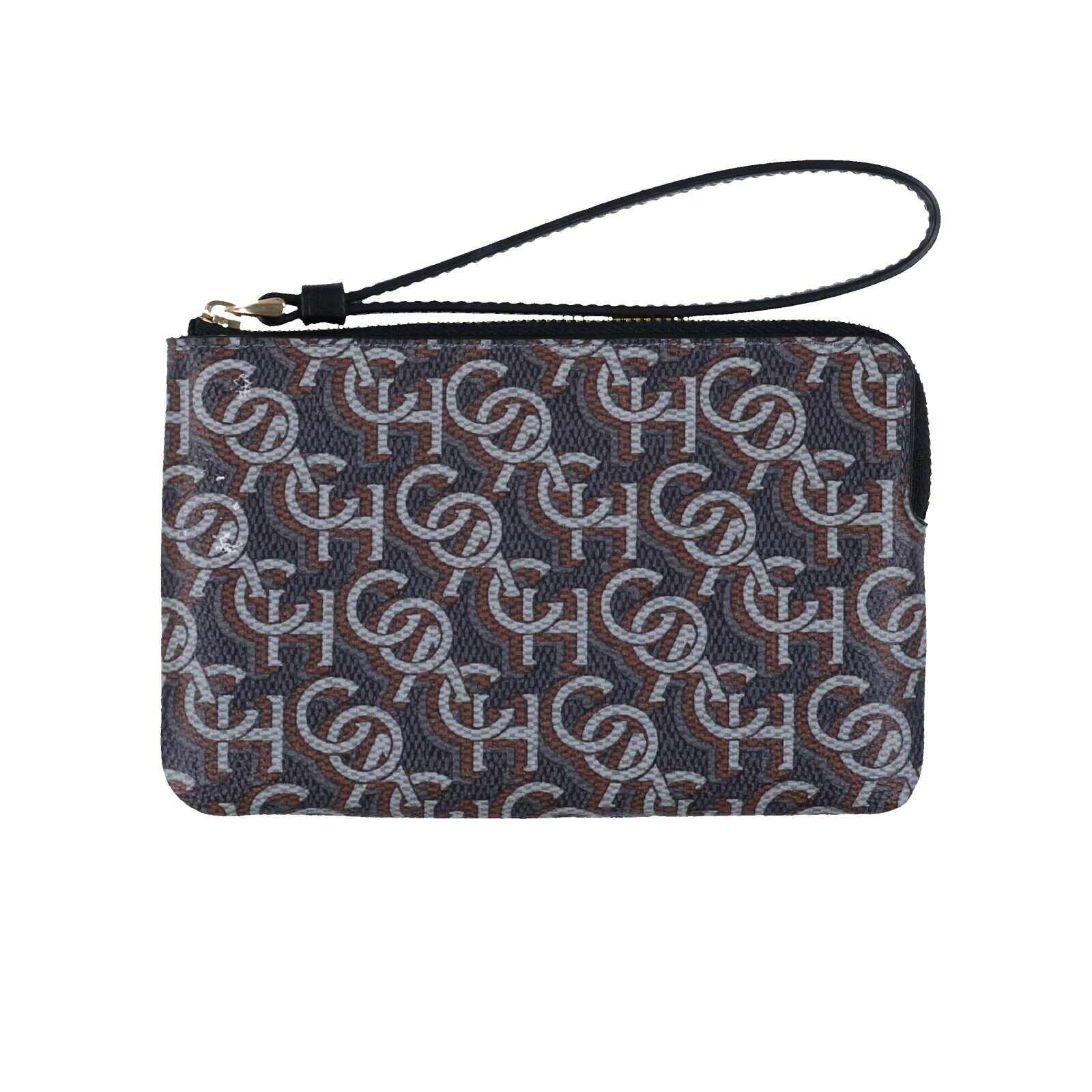 Coach Women's Corner Zip Wristlet Small Clutch Wallet Logo Wrist Strap Cardcase - Picture 12 of 20