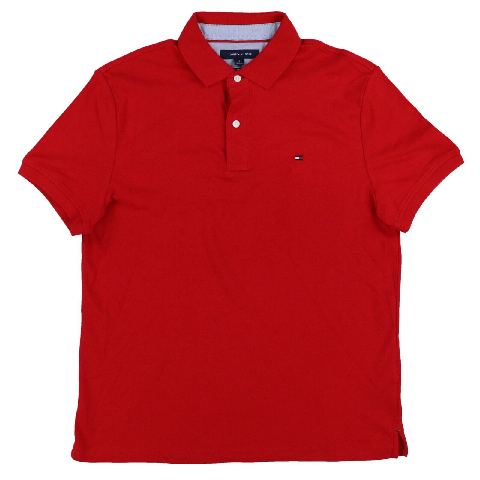 Tommy Hilfiger Herren Poloshirt Verriegelung maßgeschneiderte Passform kurzärmeliger Kragen Neu Th - Bild 29 von 42