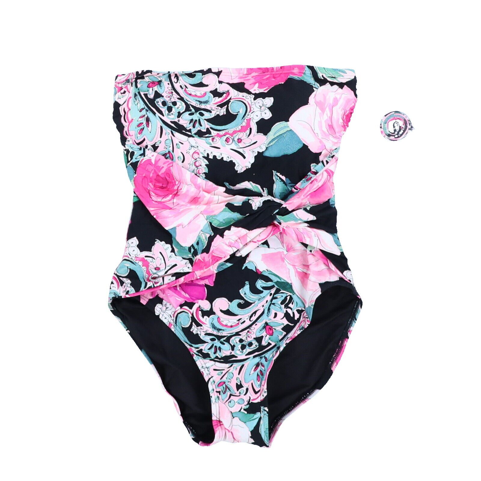Carmen Marc Valvo Women's Swim One Piece Bathing Suit Swimsuit 4 6 8 10 12 14 - Picture 8 of 10