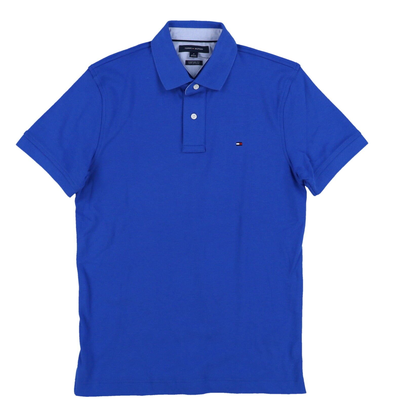 Tommy Hilfiger Herren Poloshirt Verriegelung maßgeschneiderte Passform kurzärmeliger Kragen Neu Th - Bild 12 von 42