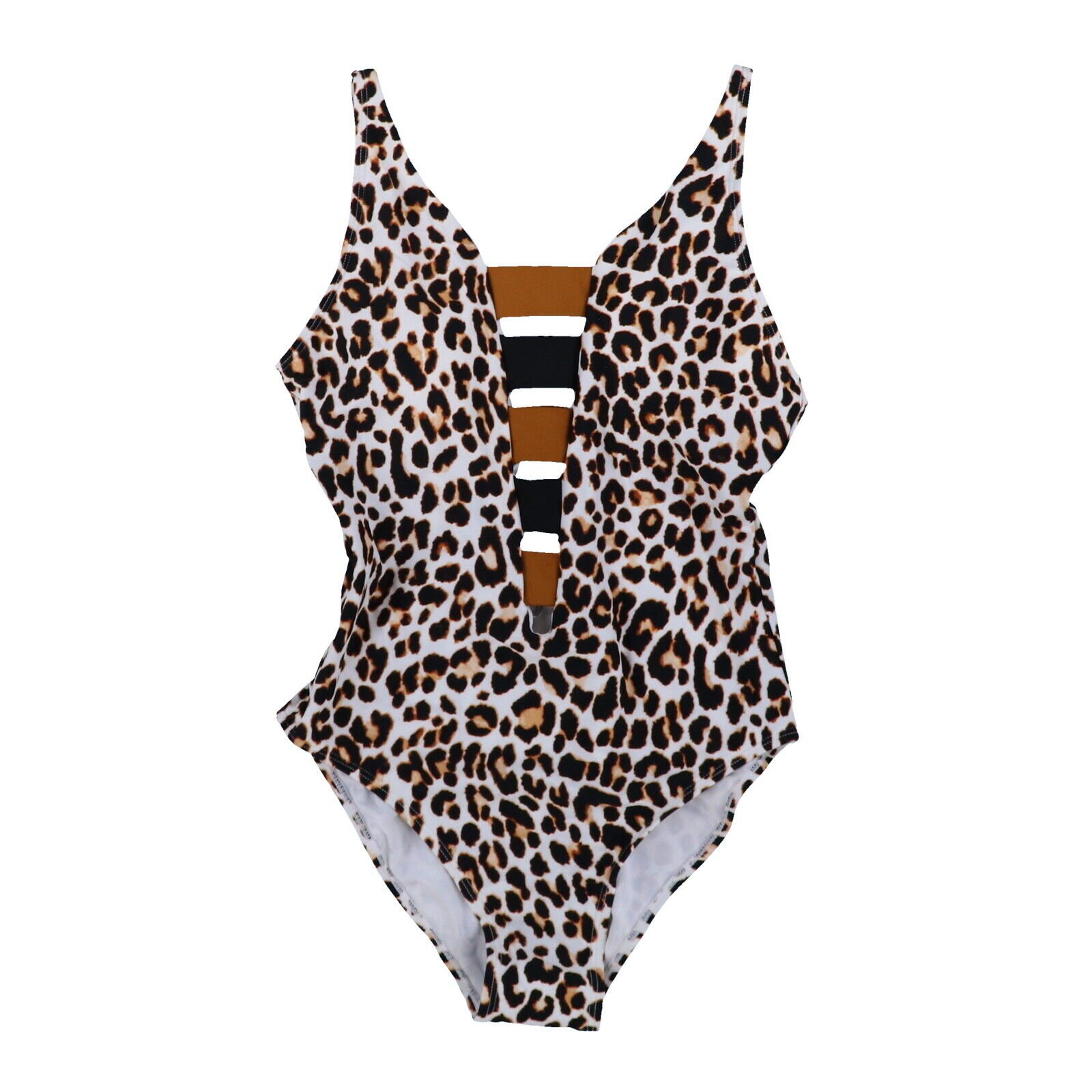 DKNY Womens One Piece Bathing Suit Swimsuit Swimwear Summer New Nwt - Afbeelding 11 van 17