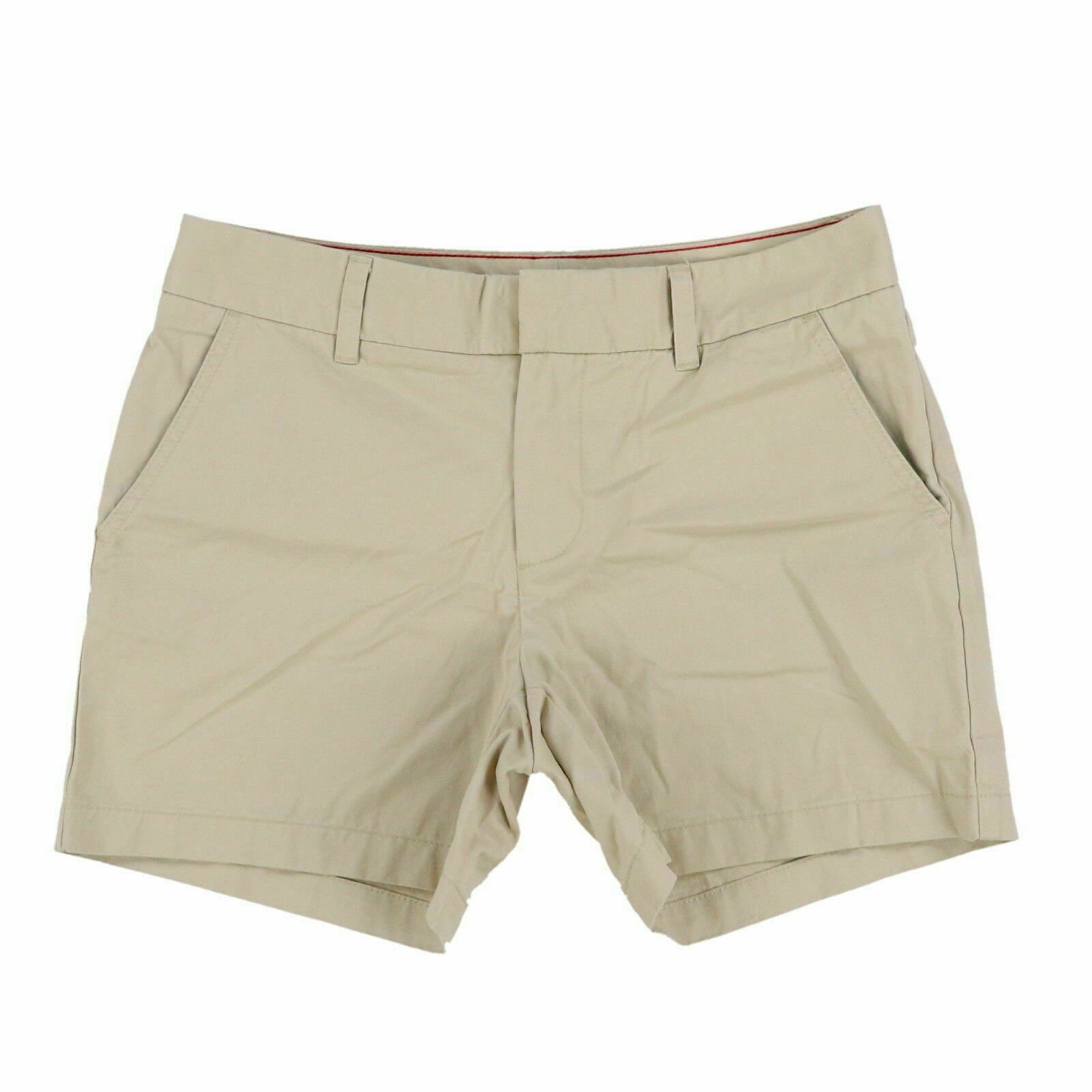 Tommy Hilfiger Damen Chino Shorts 5 Inch Freizeithose Flat Front Logo Neu - Bild 5 von 8
