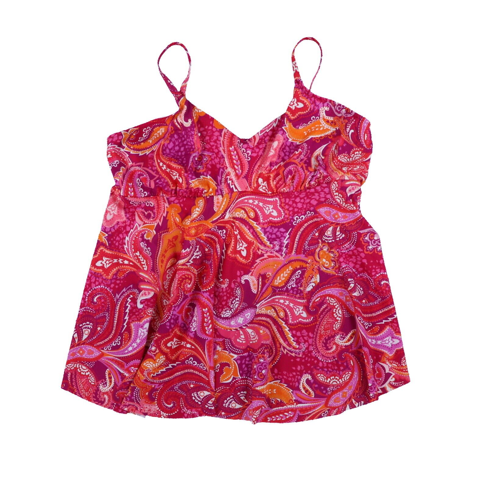Swim Solutions Womens Tankini Swim Top Plus Size Bathing Suit Swimsuit Summer - Picture 12 of 13
