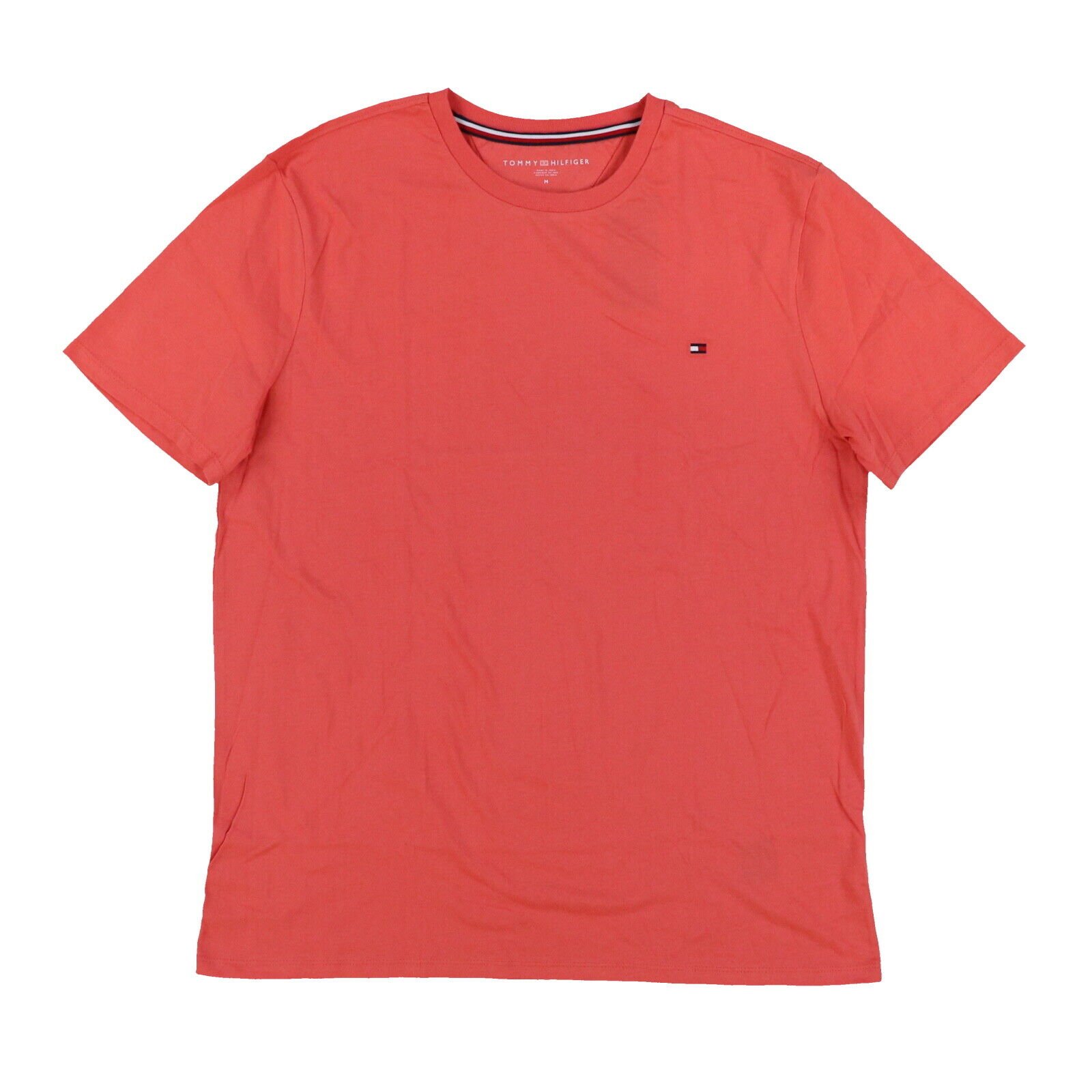 Tommy Hilfiger Hombre Camiseta Cuello Redondo Camiseta Calce Clásico Manga Corta Camisa Nueva - Imagen 8 de 10