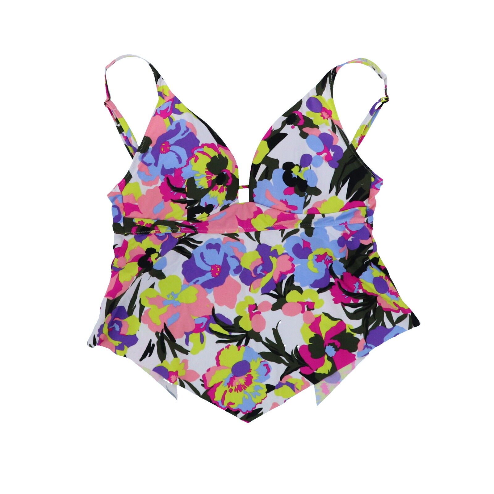 Bar III Womens Tankini Swimsuit Halter Top Bathing Suit Stretch Swimwear New Nwt - Picture 9 of 9
