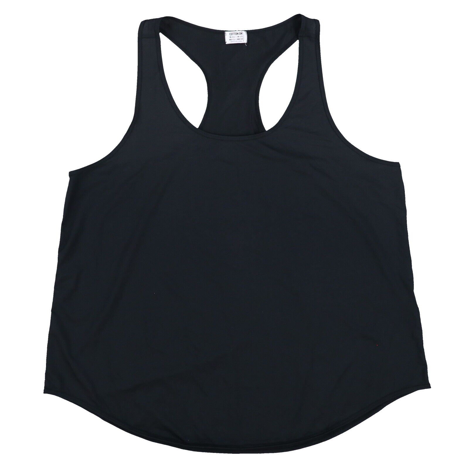 Cotton On Women's Plus Size Tank Top Gym Activewear T-Shirt Racerback Tee 14 16 - Picture 2 of 3