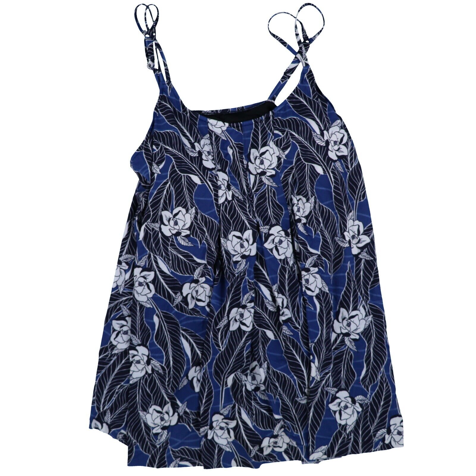 Swim Solutions Womens Tankini Swim Top Plus Size Bathing Suit Swimsuit Summer - Picture 10 of 13