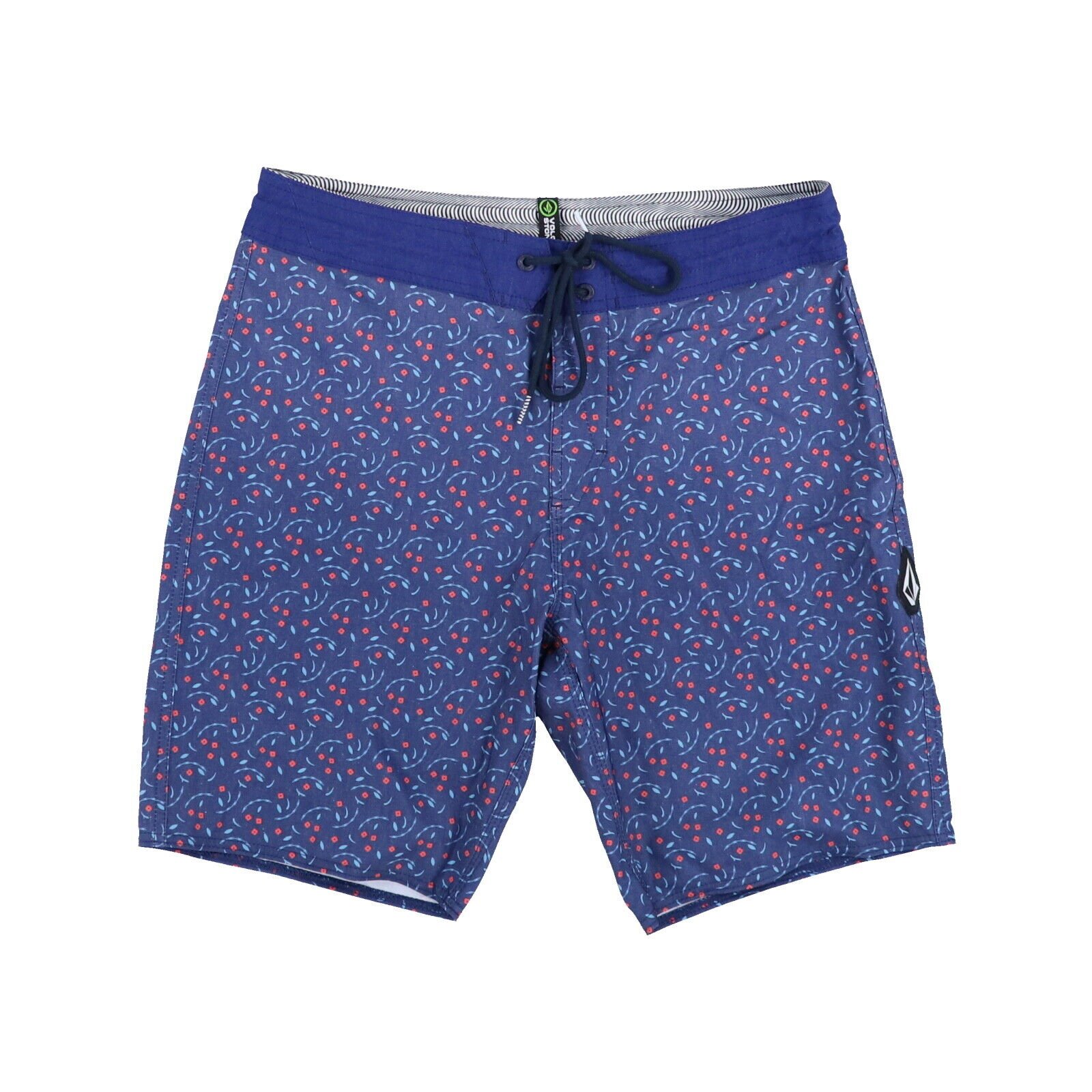 Volcom Men's Bathing Suit Bottoms Board Shorts 19 Inch Swim Trunks Drawstring - Picture 2 of 4