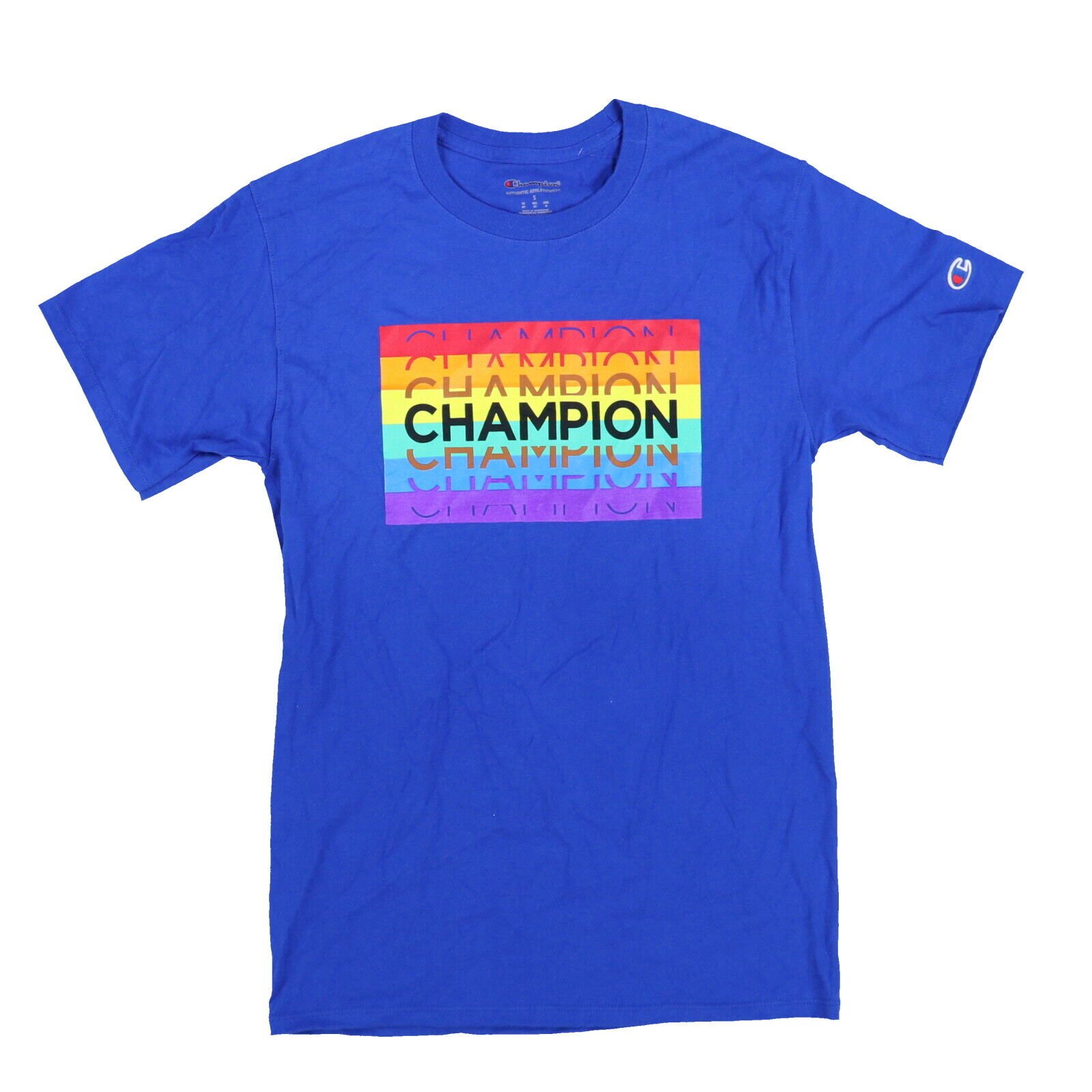 Champion Men's T-Shirt Short Sleeve Crew Neck Graphic Tee