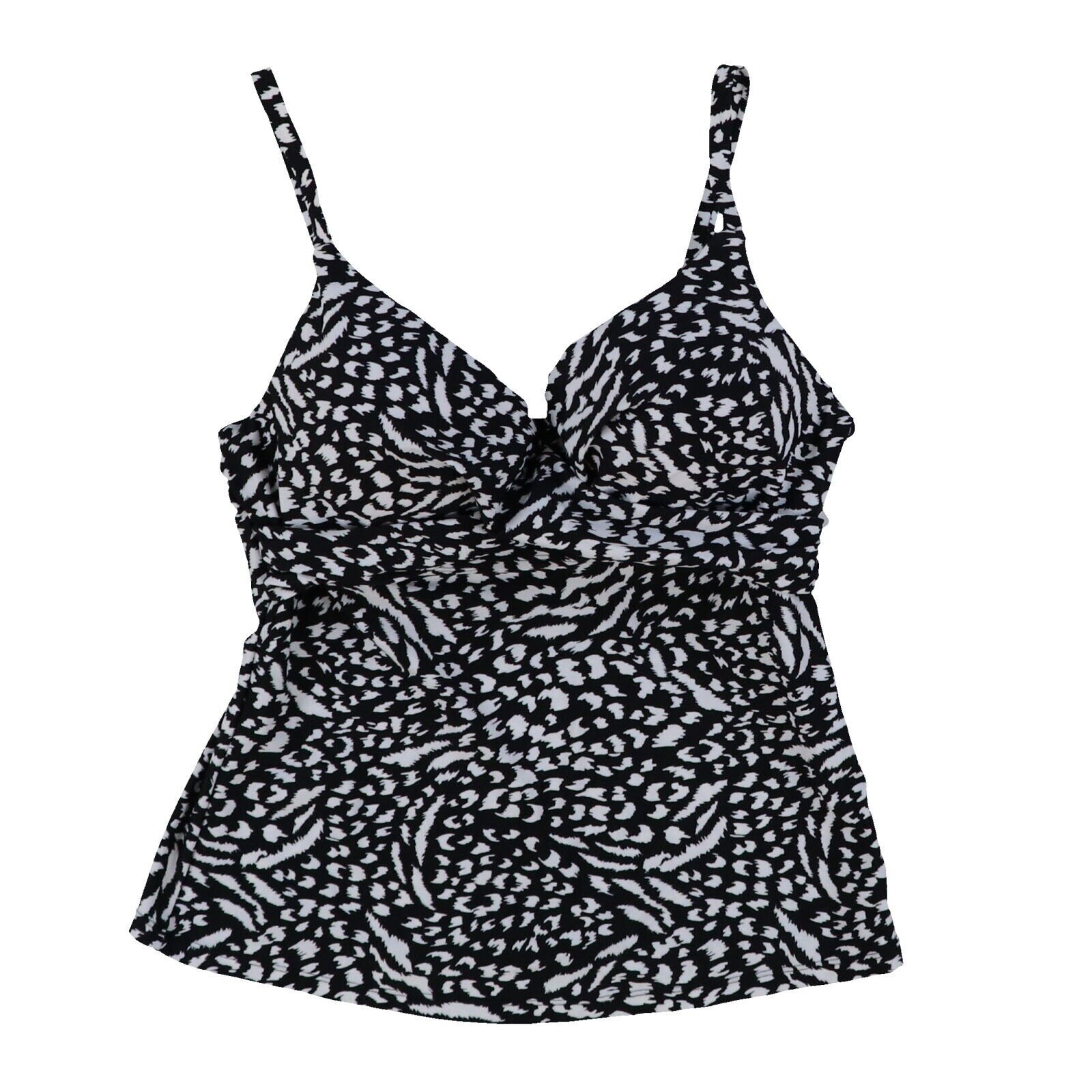 Island Escape Women's Tankini Swim Top Bathing Suit Swimsuit 6 8 10 12 14 16 New - Picture 31 of 47
