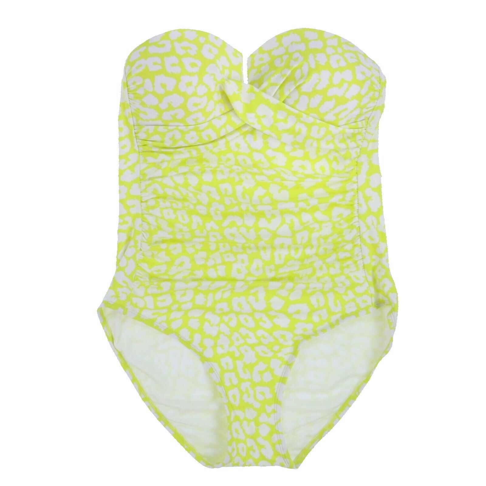 Calvin Klein Women's Swim One Piece Bandeau Bathing Suit Strapless Swimsuit New - Picture 3 of 6