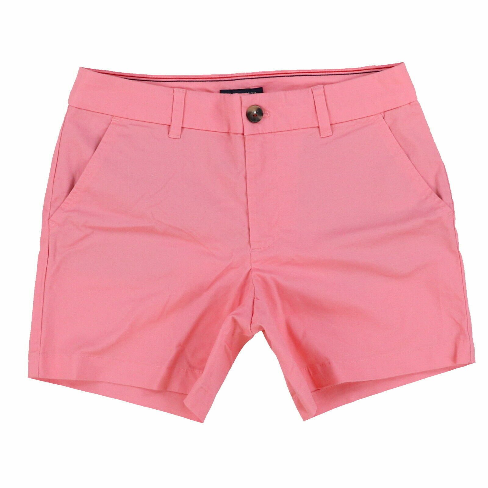 Tommy Hilfiger Damen Chino Shorts 5 Inch Freizeithose Flat Front Logo Neu - Bild 3 von 8