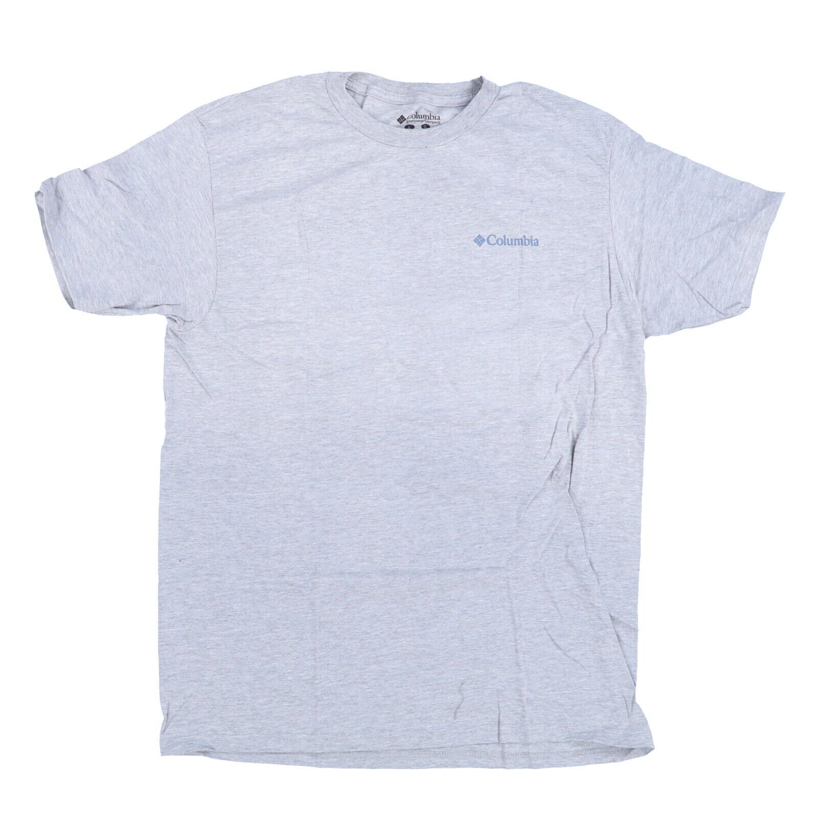 Columbia Herren Grafik Druck T-Shirt kurzärmelig Rundhalsausschnitt Baumwolle Top Neu - Bild 51 von 62
