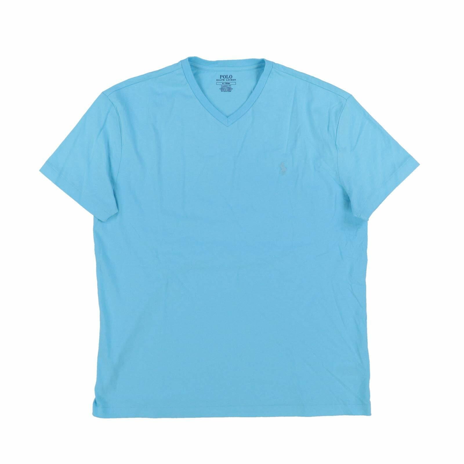Polo Ralph Lauren Mens T-shirt V-neck Top Tee Shirt Pony Logo New Nwt S M L - Picture 7 of 11