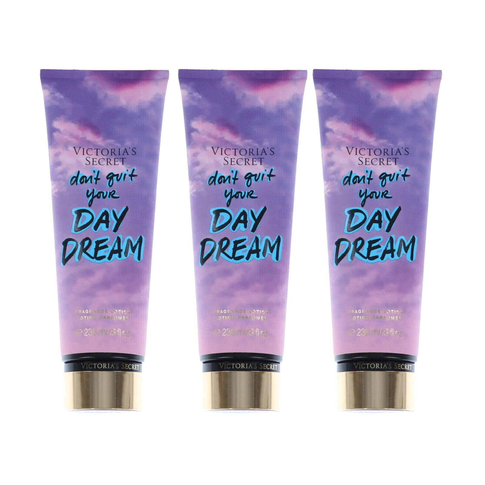 Victoria's Secret Fragrance Lotion Lot Of 3 Hydrating Fantasies New Nwt Casual - Picture 16 of 46