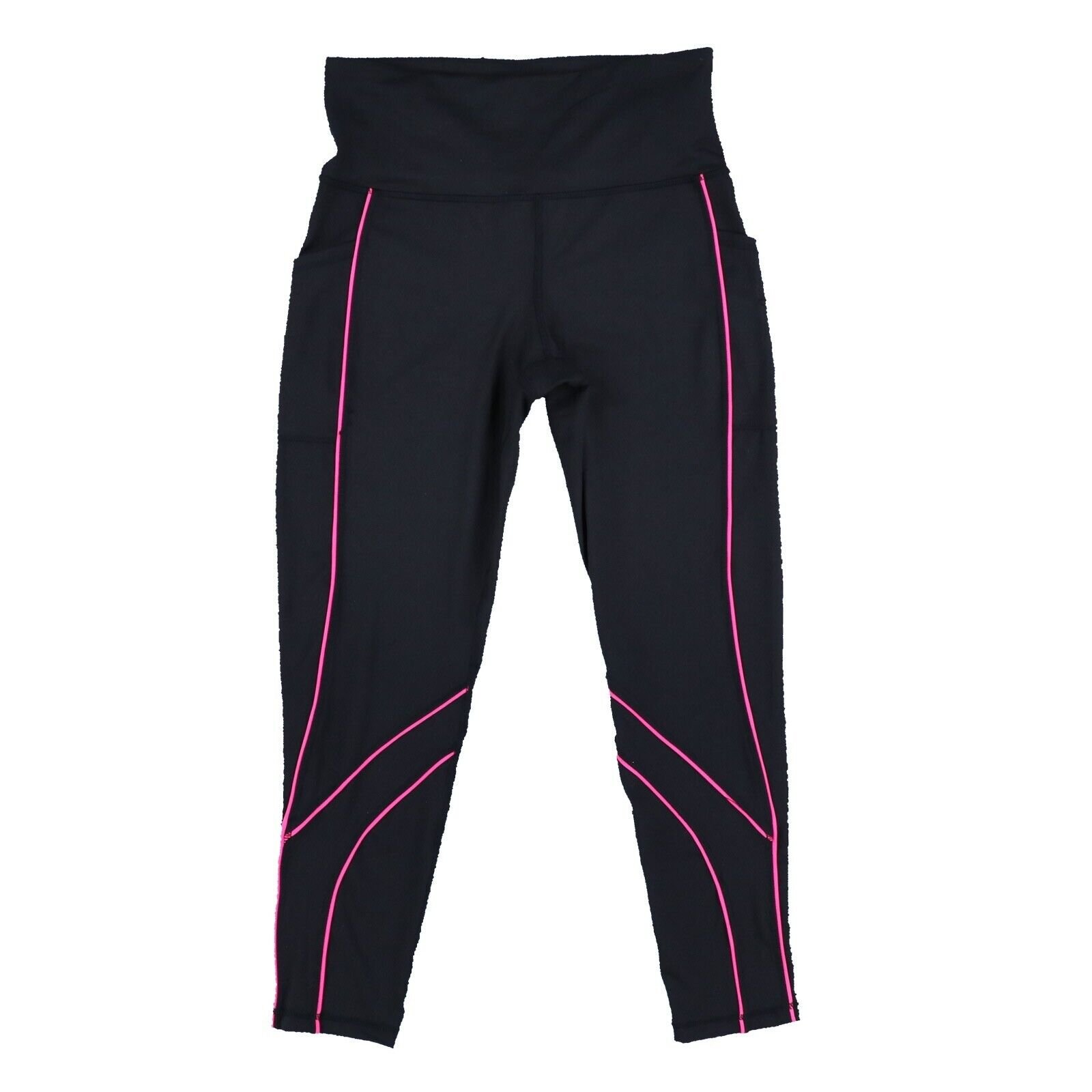 Ideology Women's Active Leggings High-Rise Cropped Bottoms Pockets Gym Pants New - Bild 10 von 10