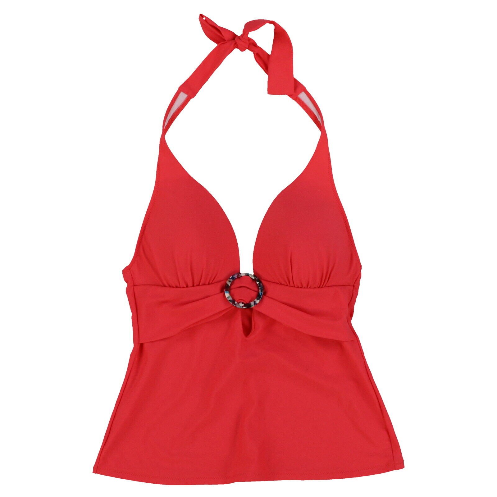 Bar III Womens Tankini Swimsuit Halter Top Bathing Suit Stretch Swimwear New Nwt - Picture 2 of 9