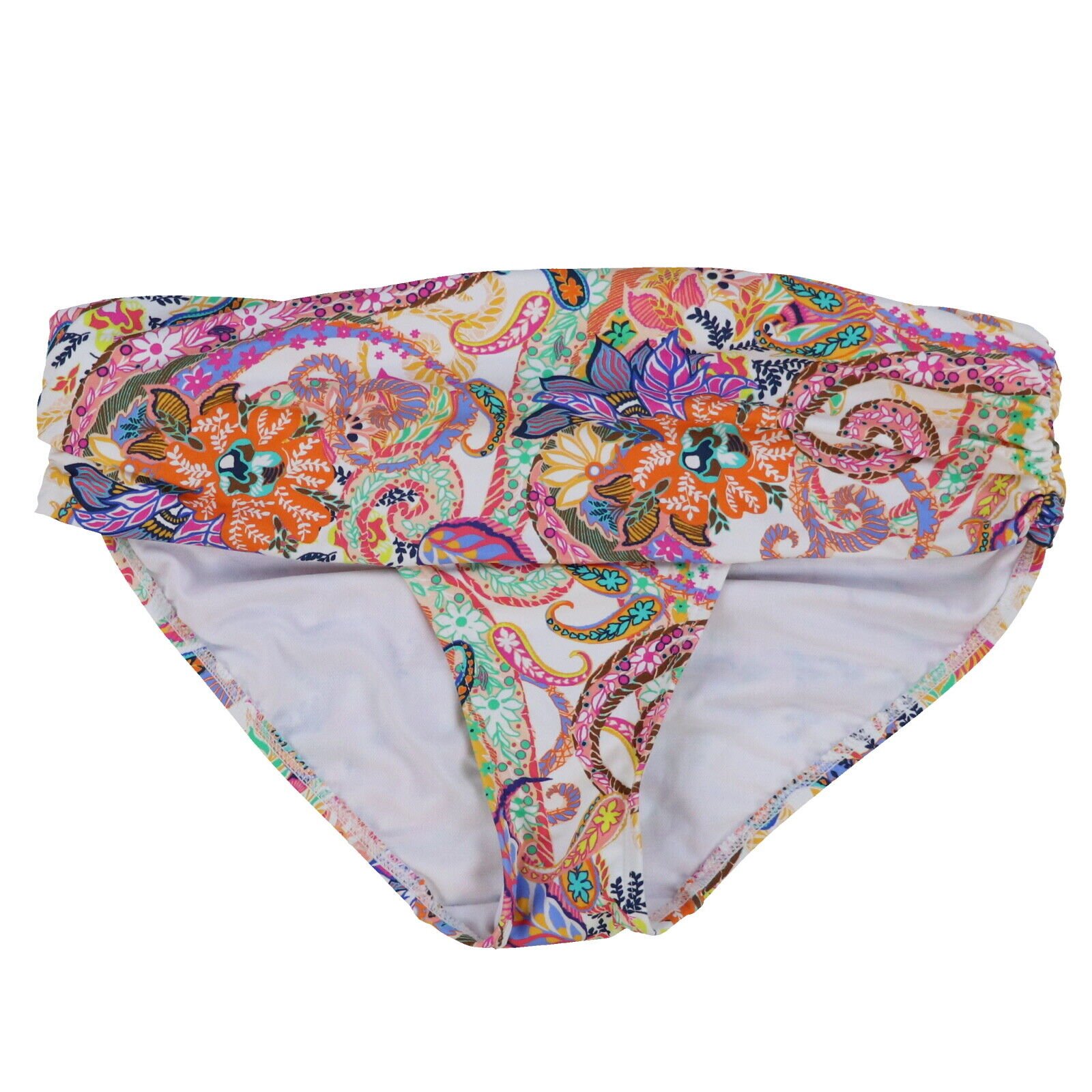 Lauren Ralph Lauren Women's Swim Foldover Bikini Bathing Suit Bottoms Swimsuit - Picture 7 of 11